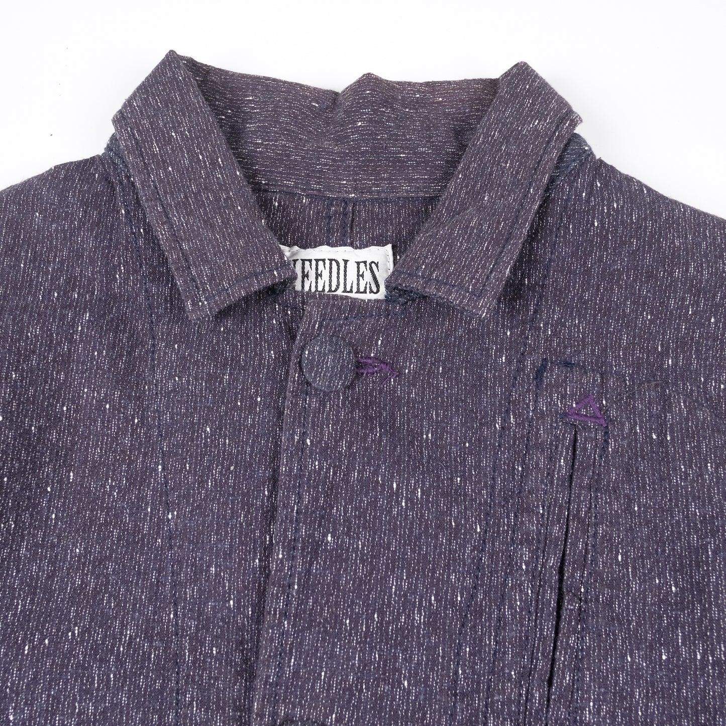 Needles Twill Indigo Shirt Jacket