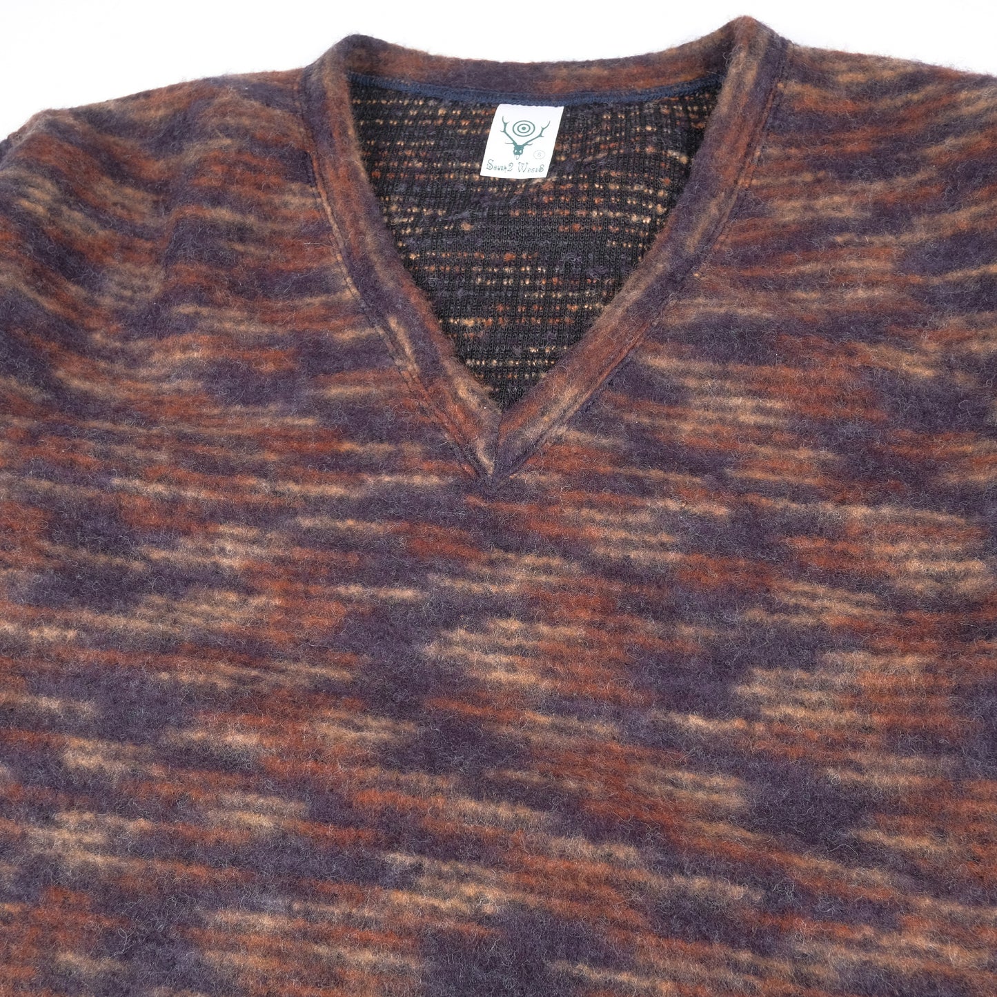South2 West8 Knit V-Neck Sweater