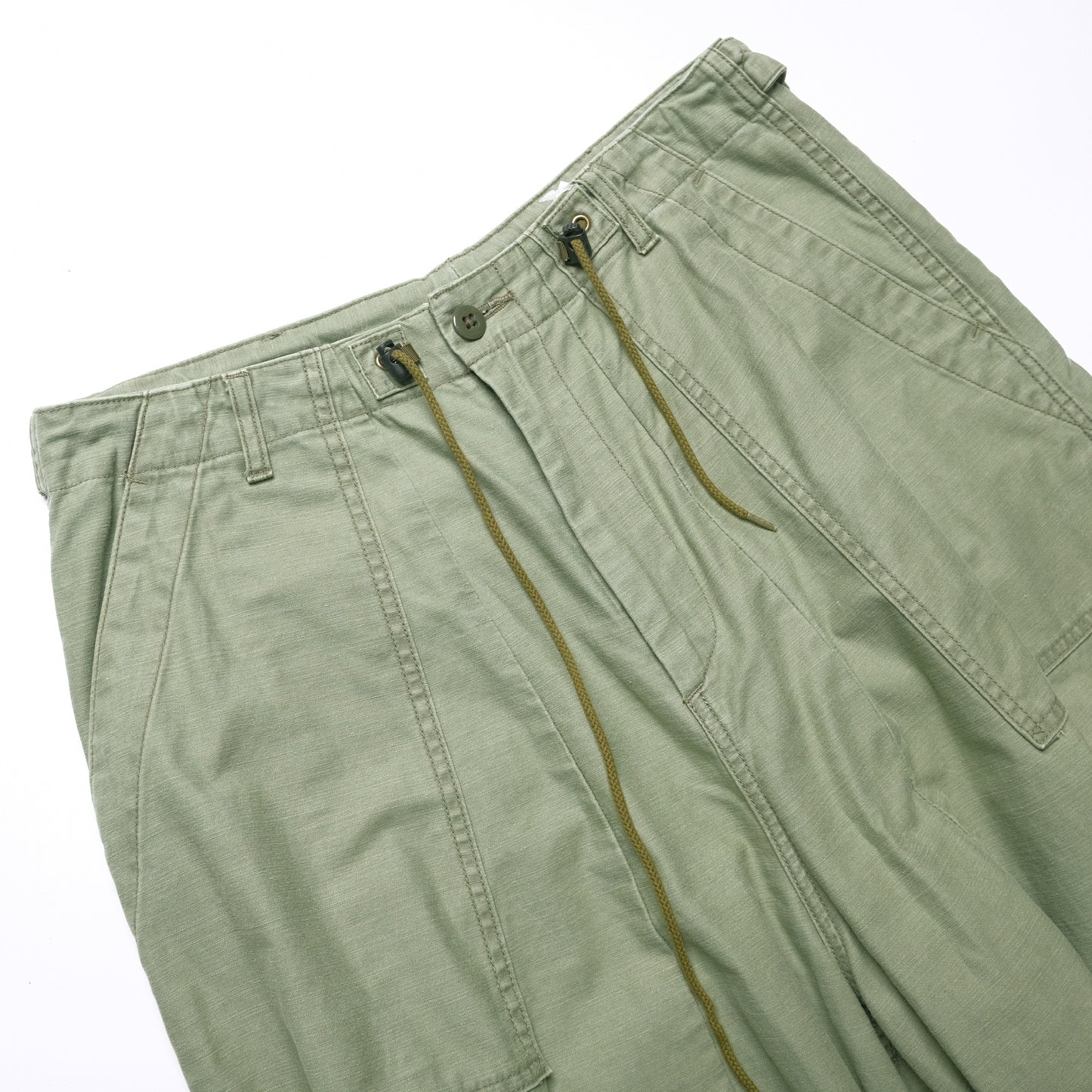 Needles Khaki HD Trousers (B)