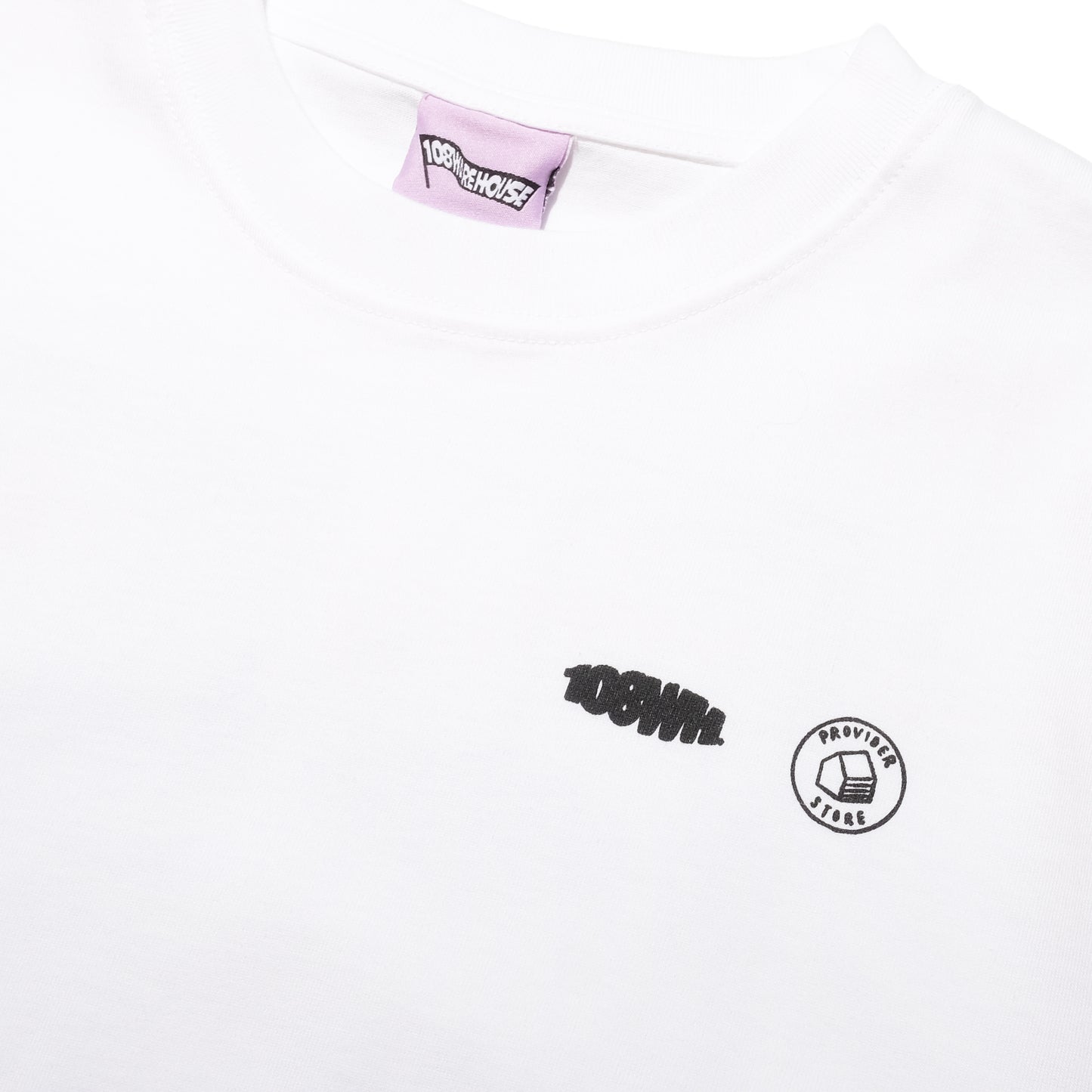 108WAREHOUSE x Provider Store - Shop T-Shirt - White