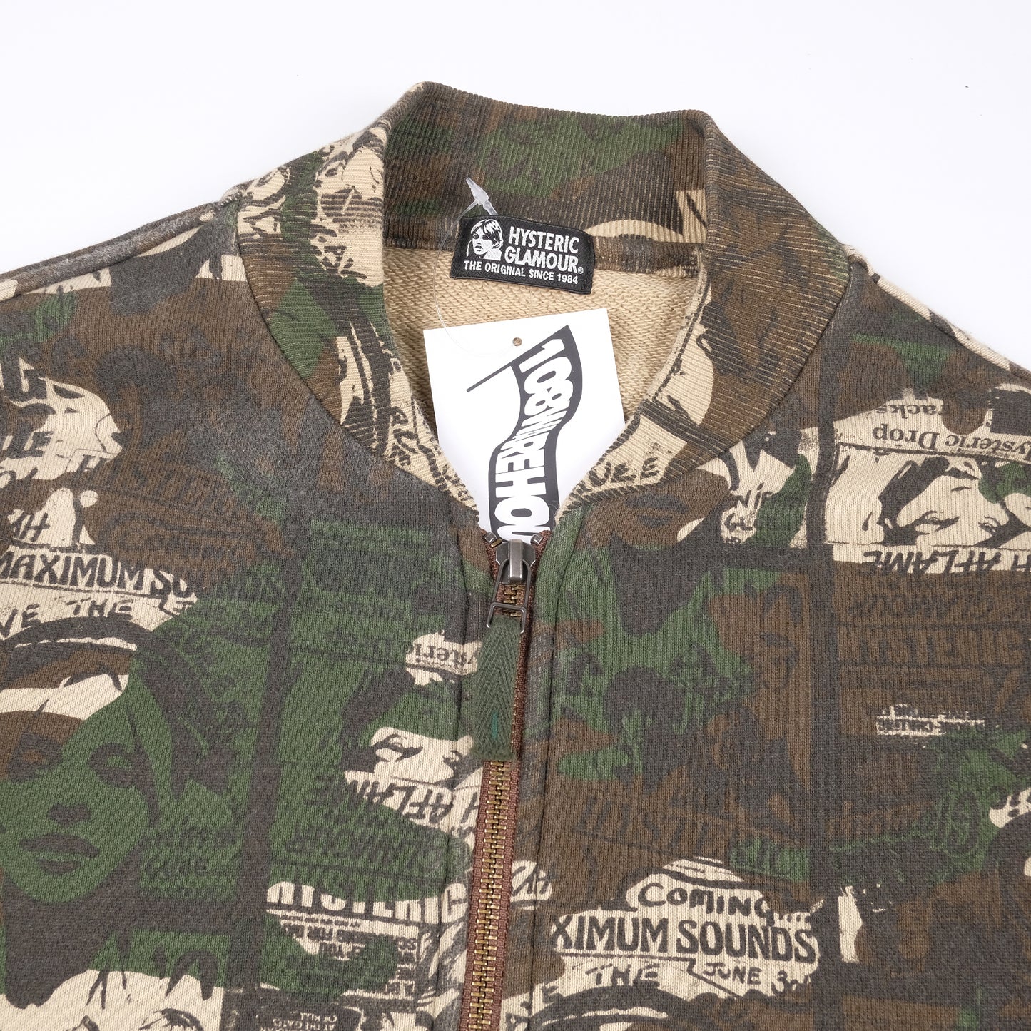Hysteric Glamour Camo 'Cordura' Bomber Jacket