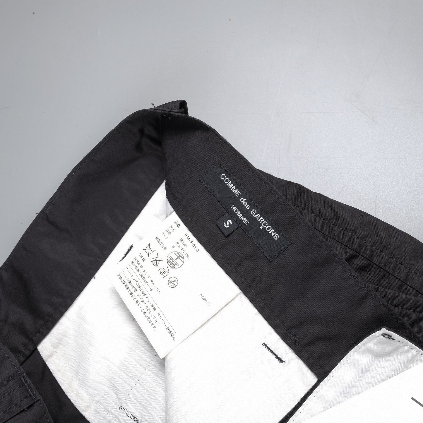 CDG Homme Black Short - AD2013