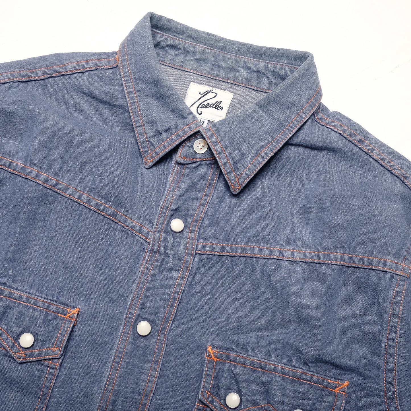 Needles Denim Western Shirt