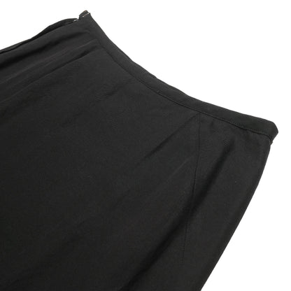 CDG Tricot Black Asymmetrical Skirt