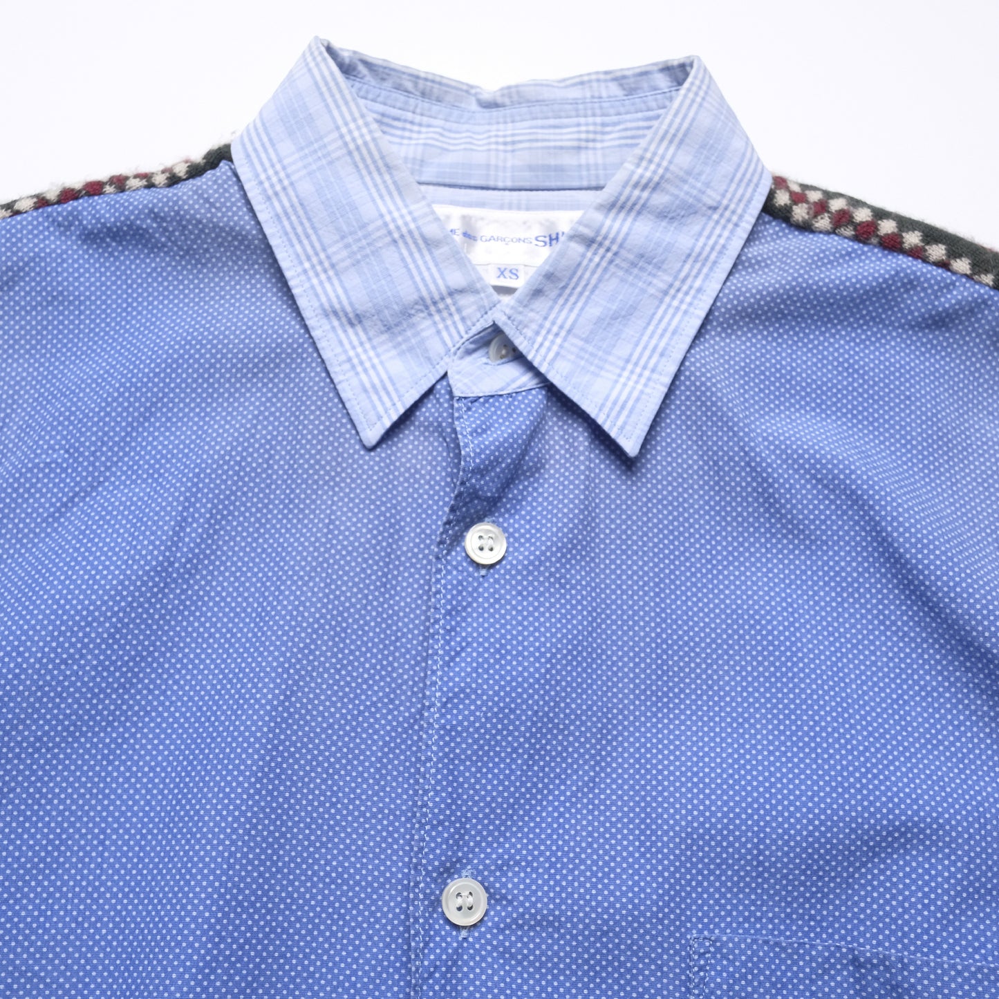 CDG Shirt Multi Patterned Shirt