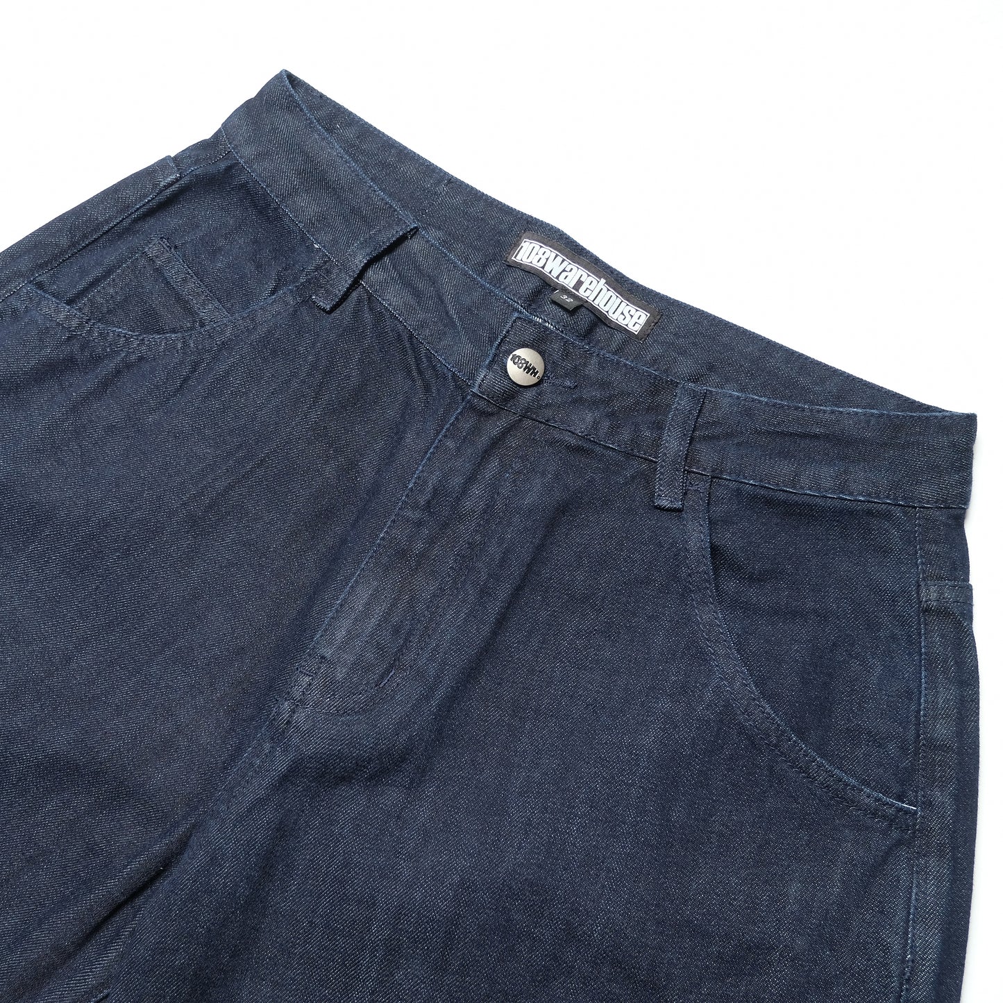 108WAREHOUSE - Baggy Jeans - One Wash Indigo