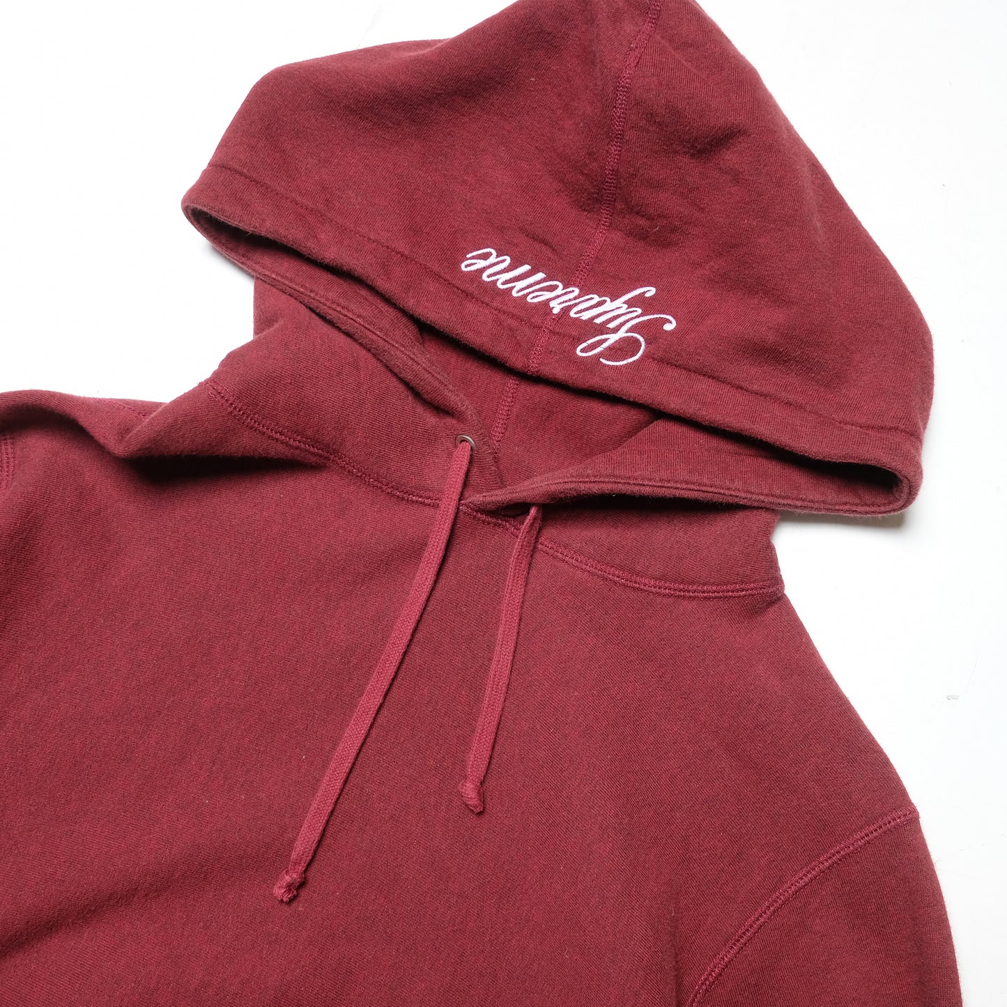 Supreme Heathered Pullover (2013) - Burgundy