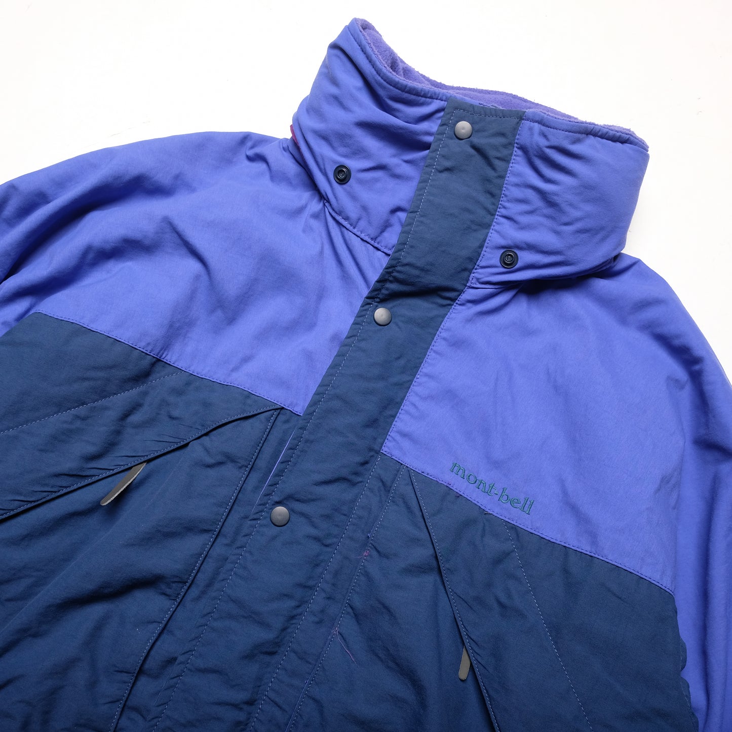 Montbell 2-Tone Blue Mountain Parka - 90s