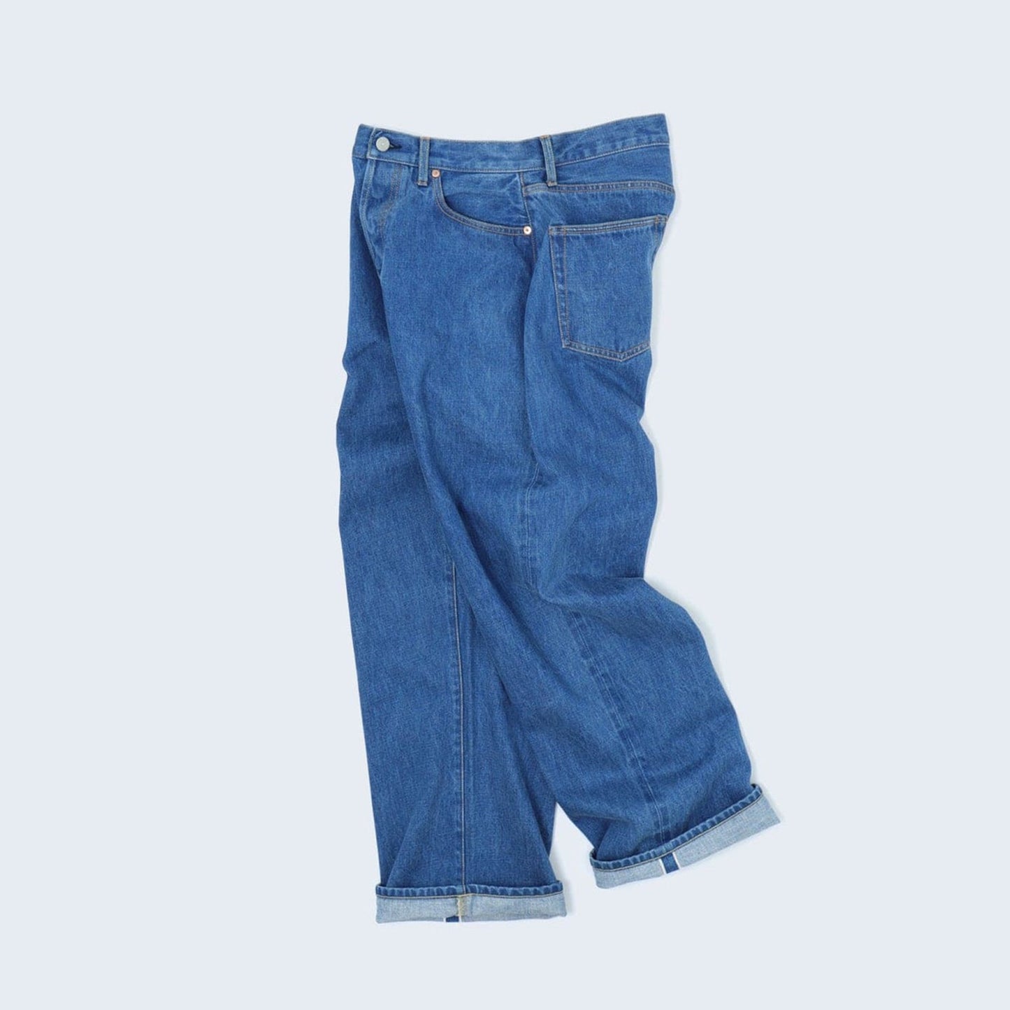 Workware - Vintage Wash - Selvedge Denim Weekend Wide Jeans #497
