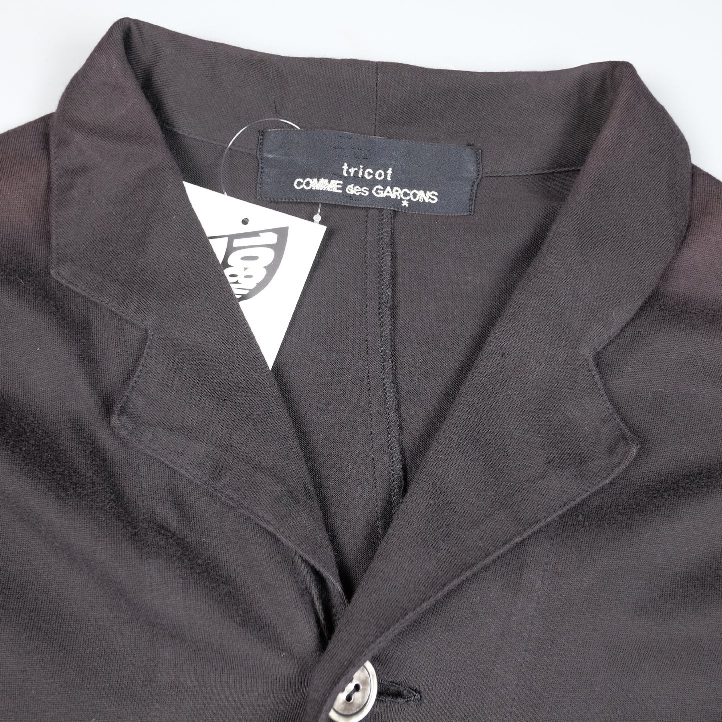 CDG Tricot Black Light Overshirt