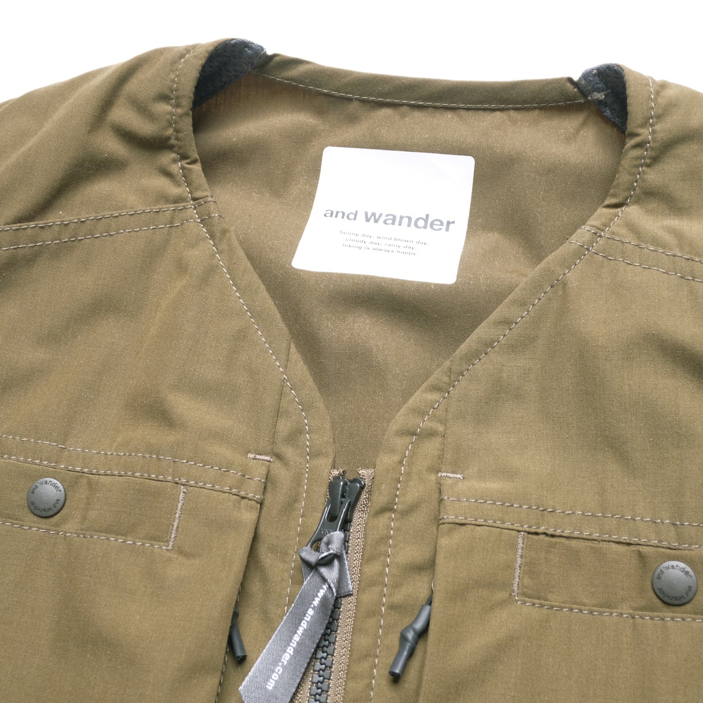And Wander Khaki Kevlar Vest