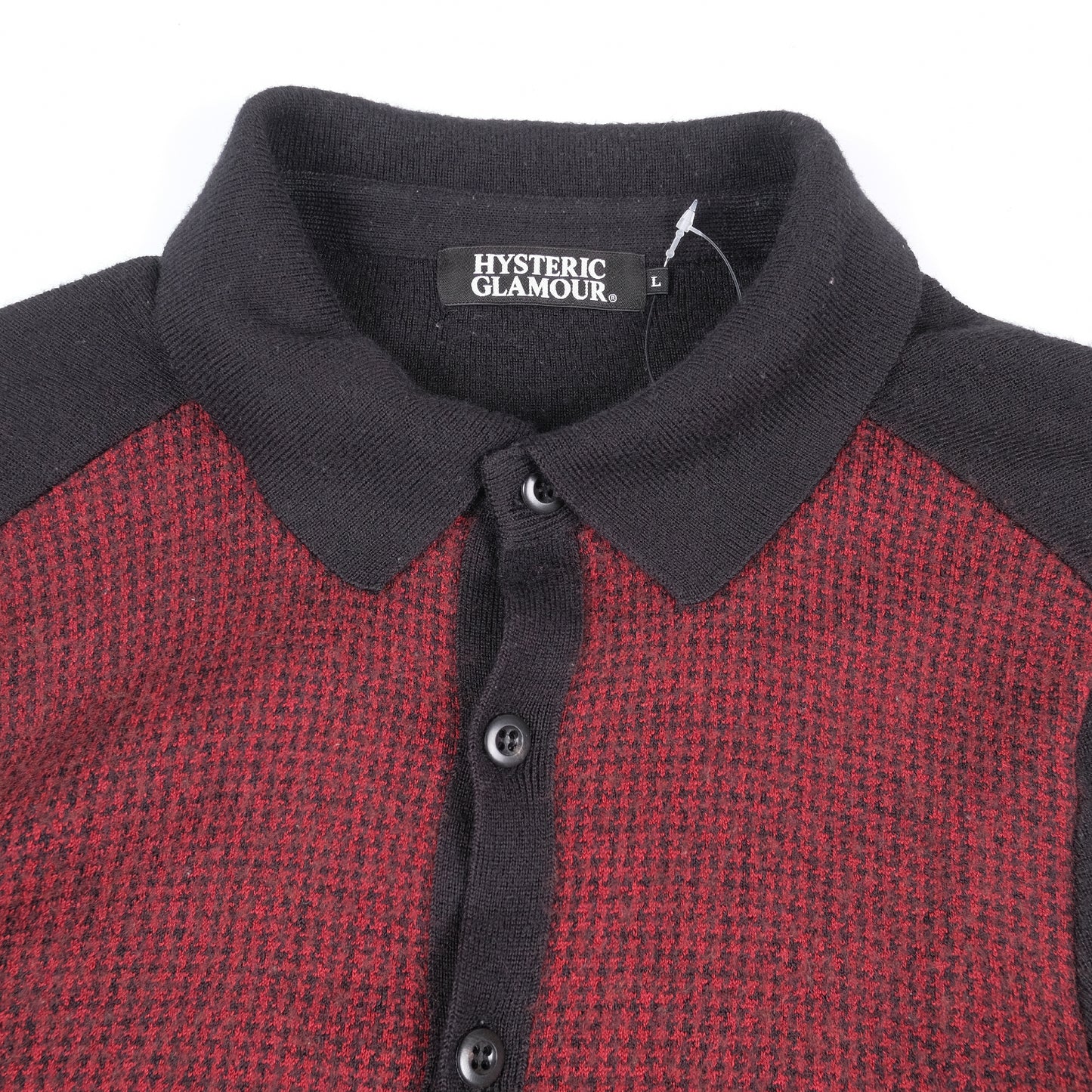 Hysteric Glamour Contrasted Knit Cardigan