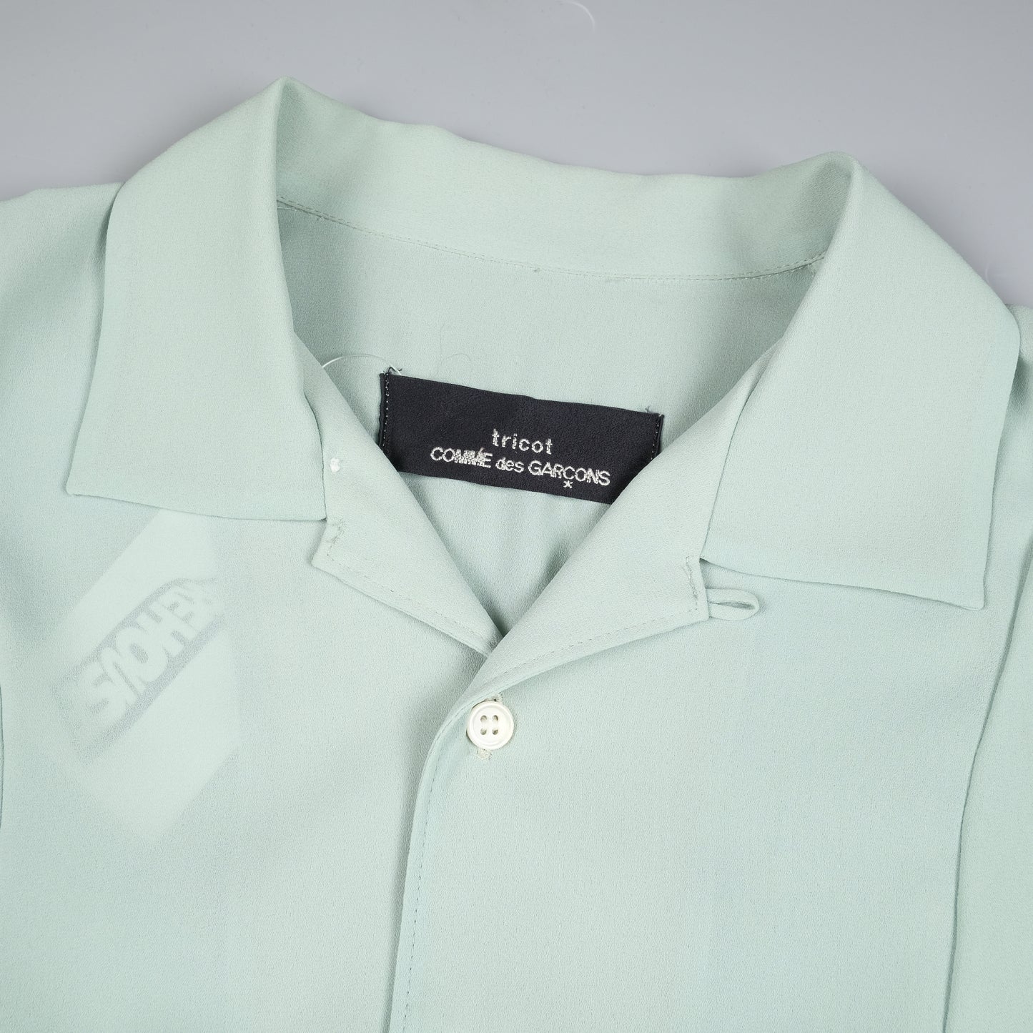 CDG Tricot Mint Green Short Sleeve