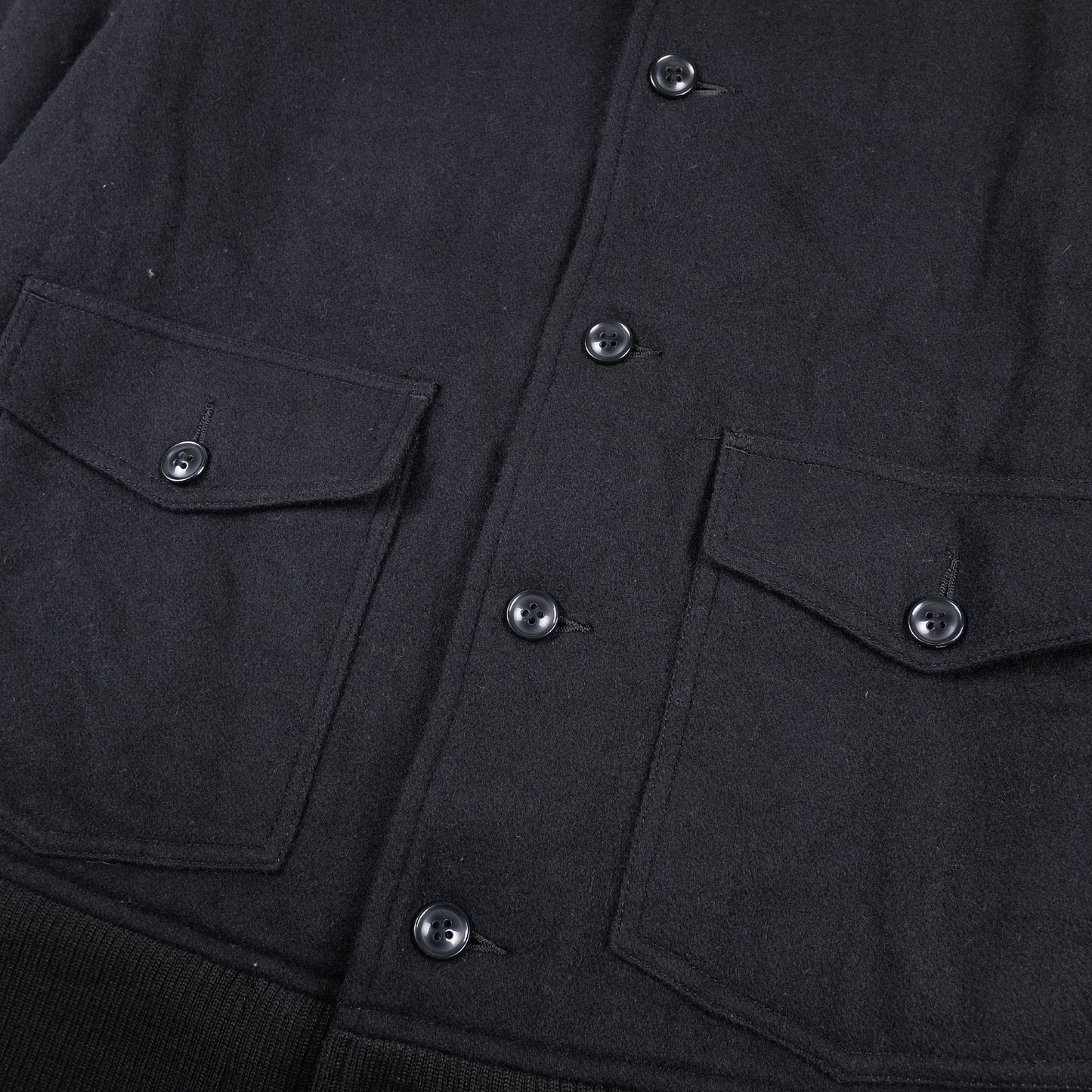 South2 West8 Black Quilted Lined Work Jacket