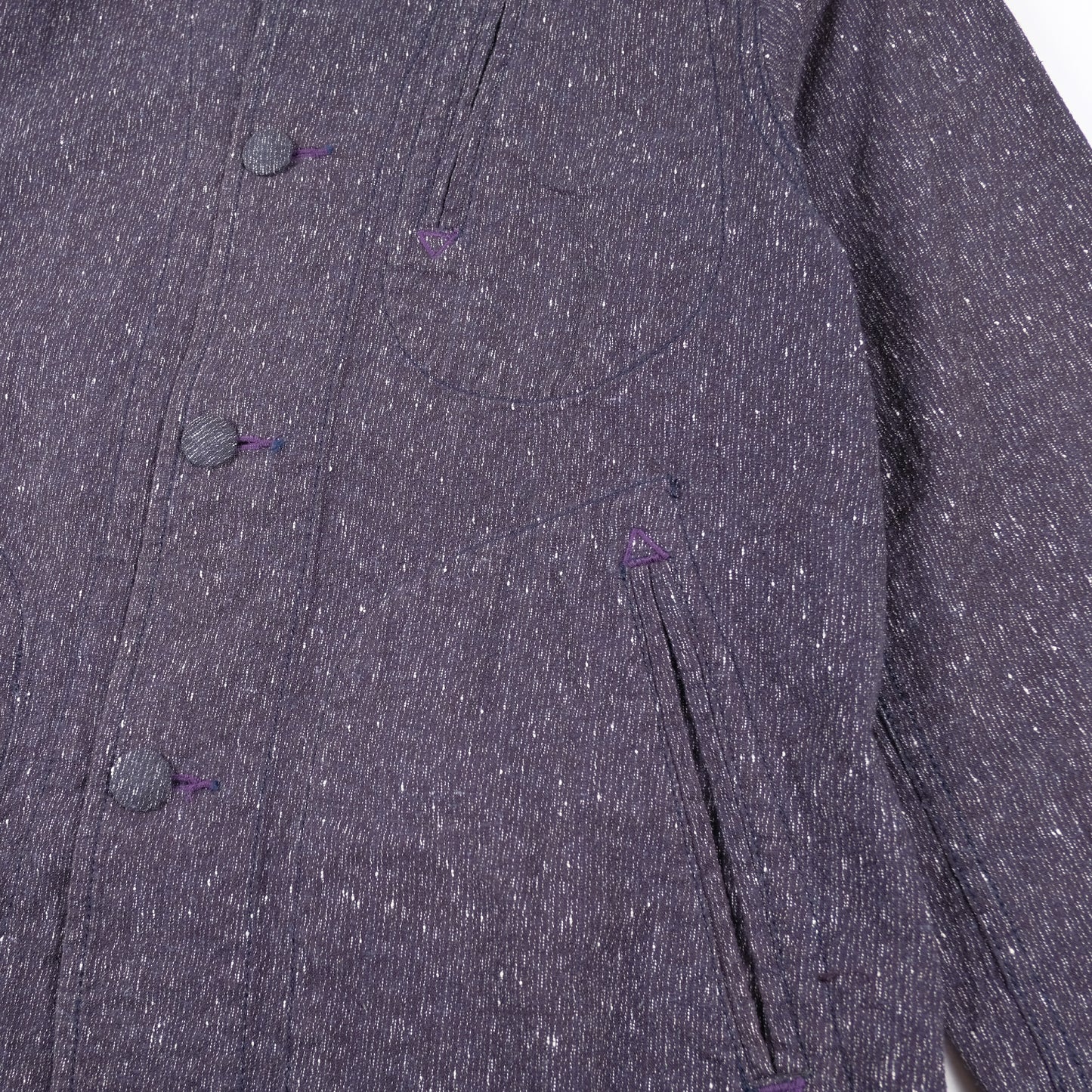 Needles Twill Indigo Shirt Jacket