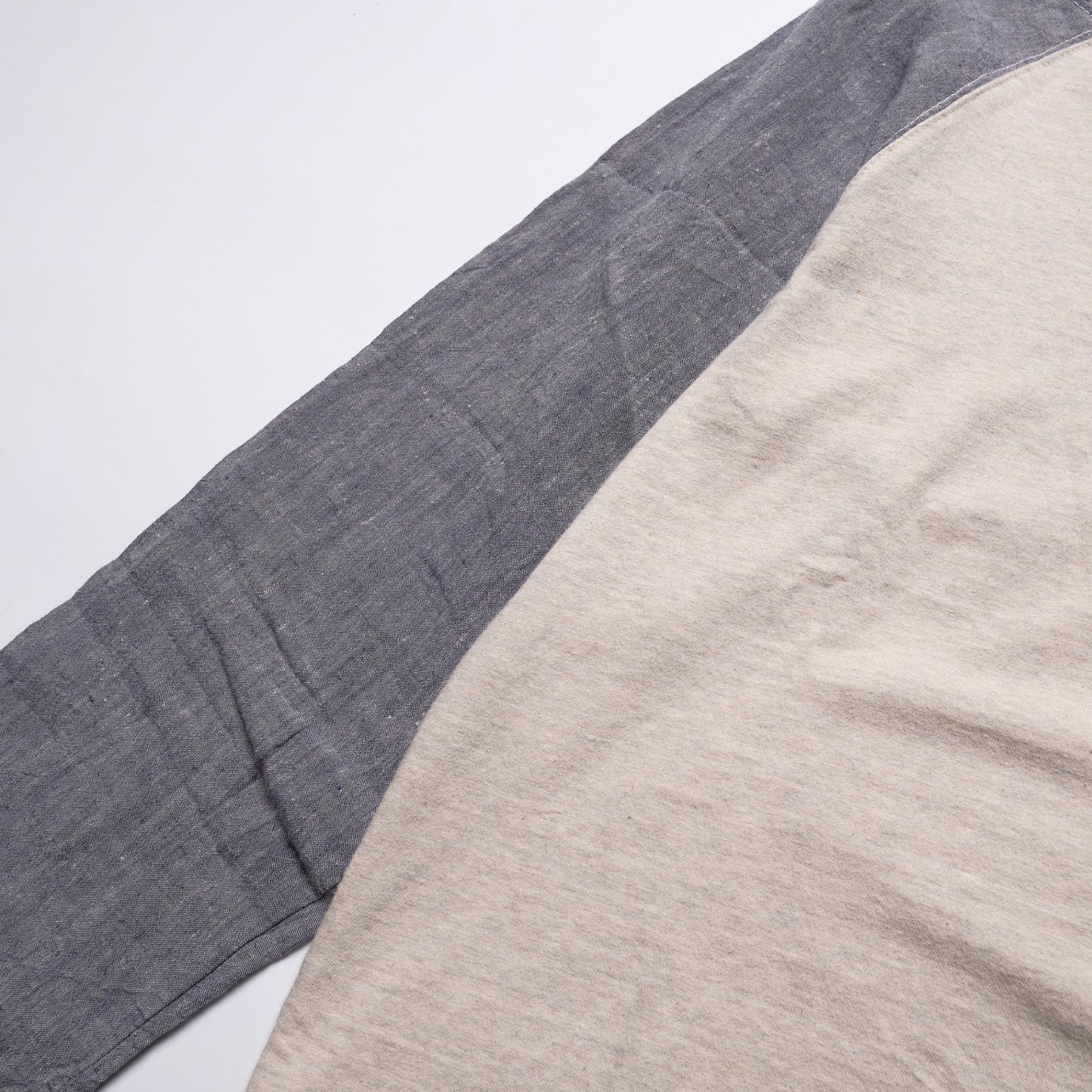 Kapital Contrasted Long Sleeve Shirt