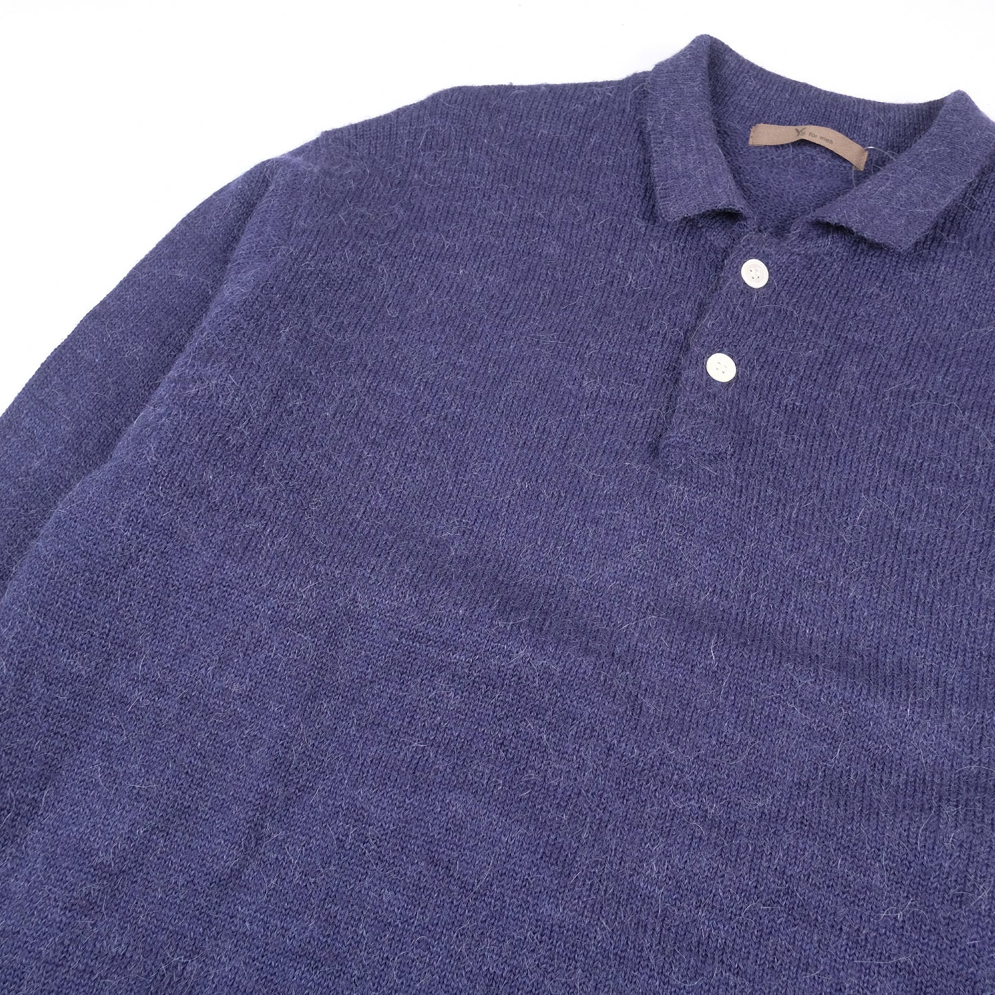 Y's for Men Navy Knit Pullover