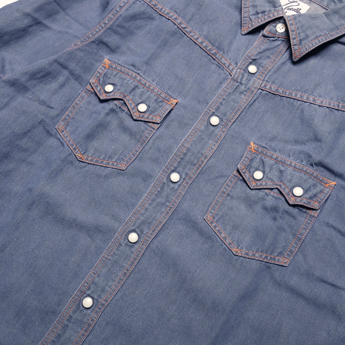Needles Denim Western Shirt