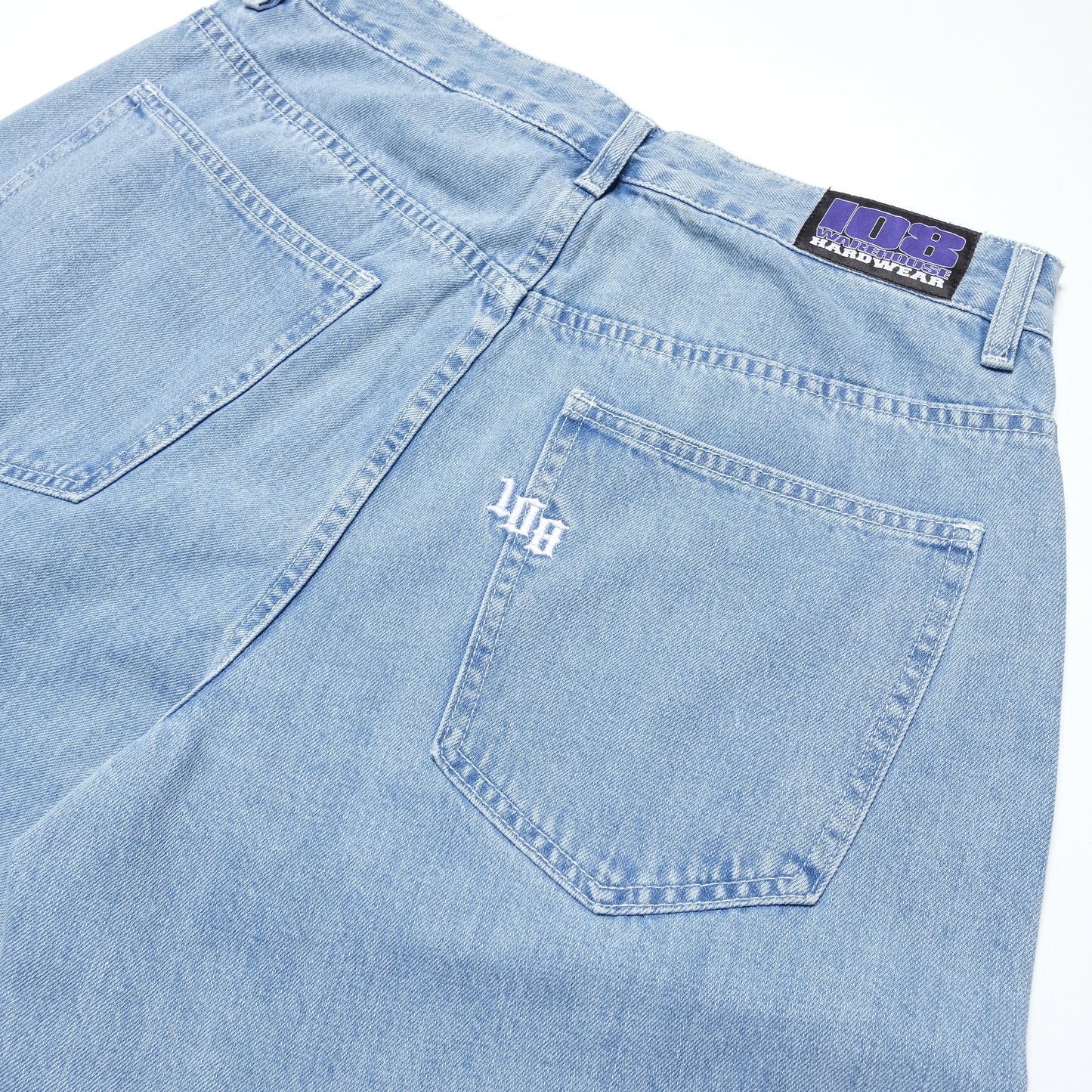 108WAREHOUSE - Baggy Jeans - Light Wash