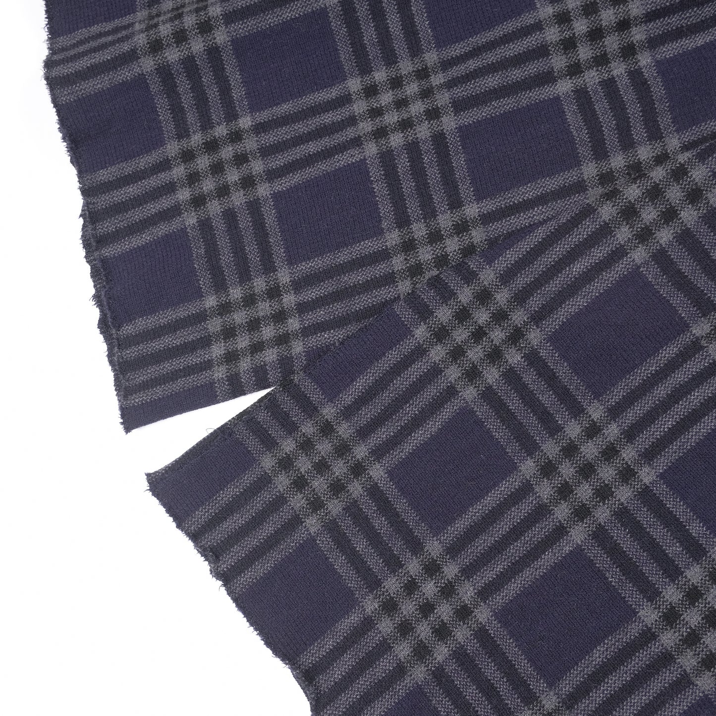 CDG Tricot Tartan Wide Trousers