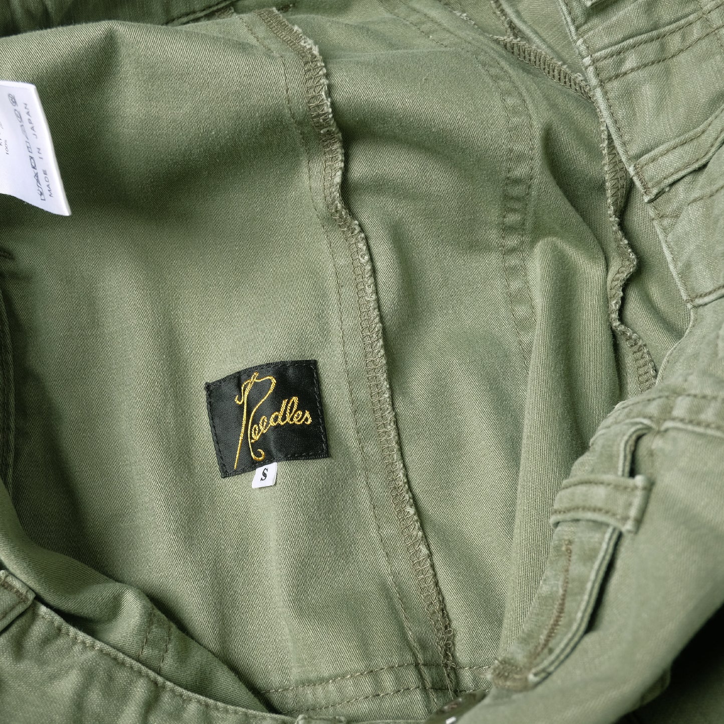 Needles Khaki HD Trousers (B)