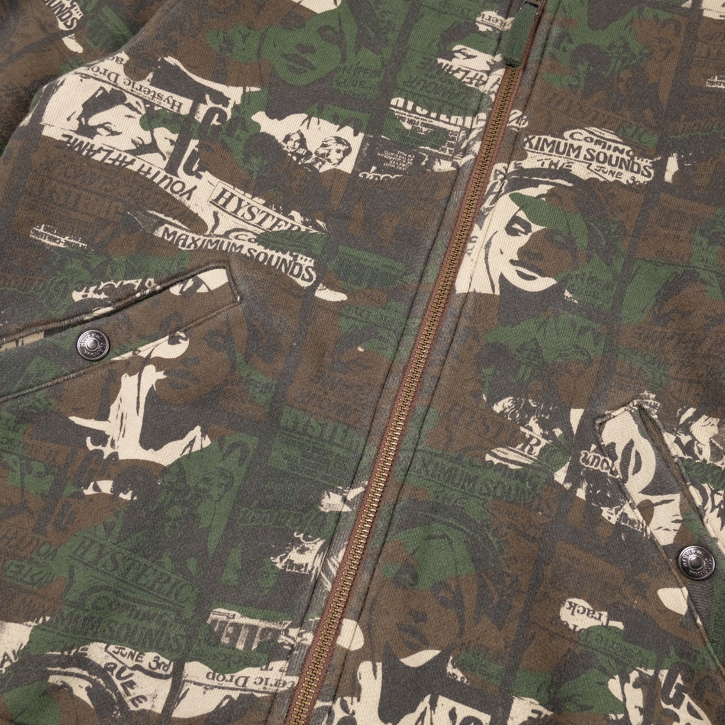 Hysteric Glamour Camo 'Cordura' Bomber Jacket