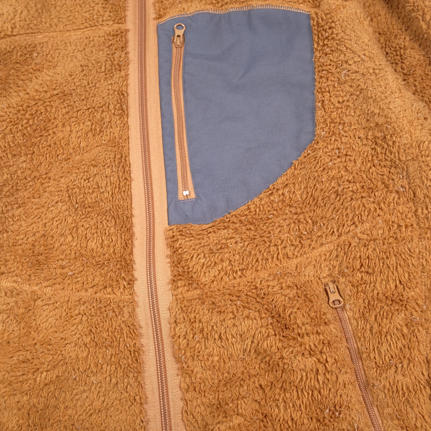 Manastash Burnt Orange Fleece Jacket