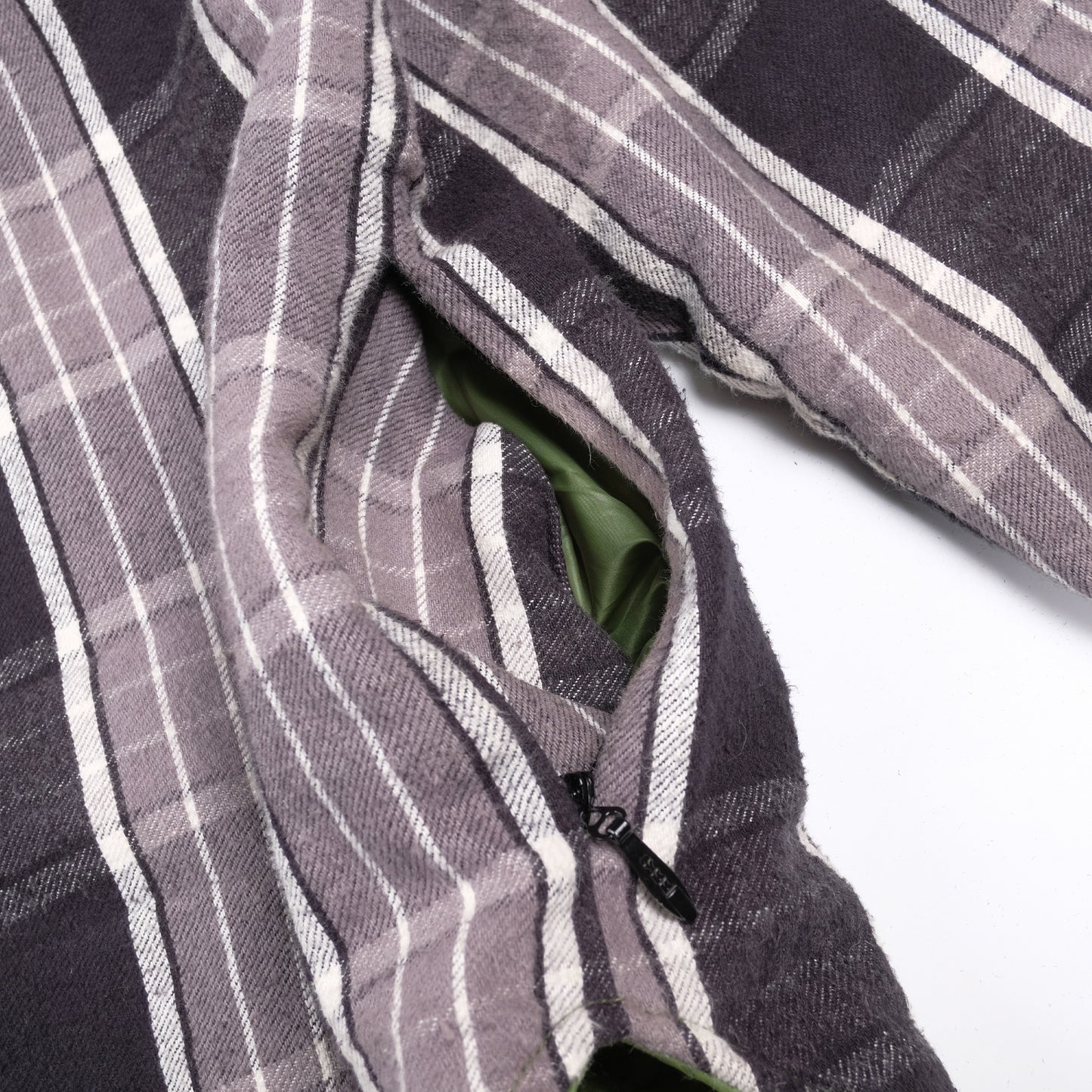 Manastash Reversible Flannel/ Nylon Jacket
