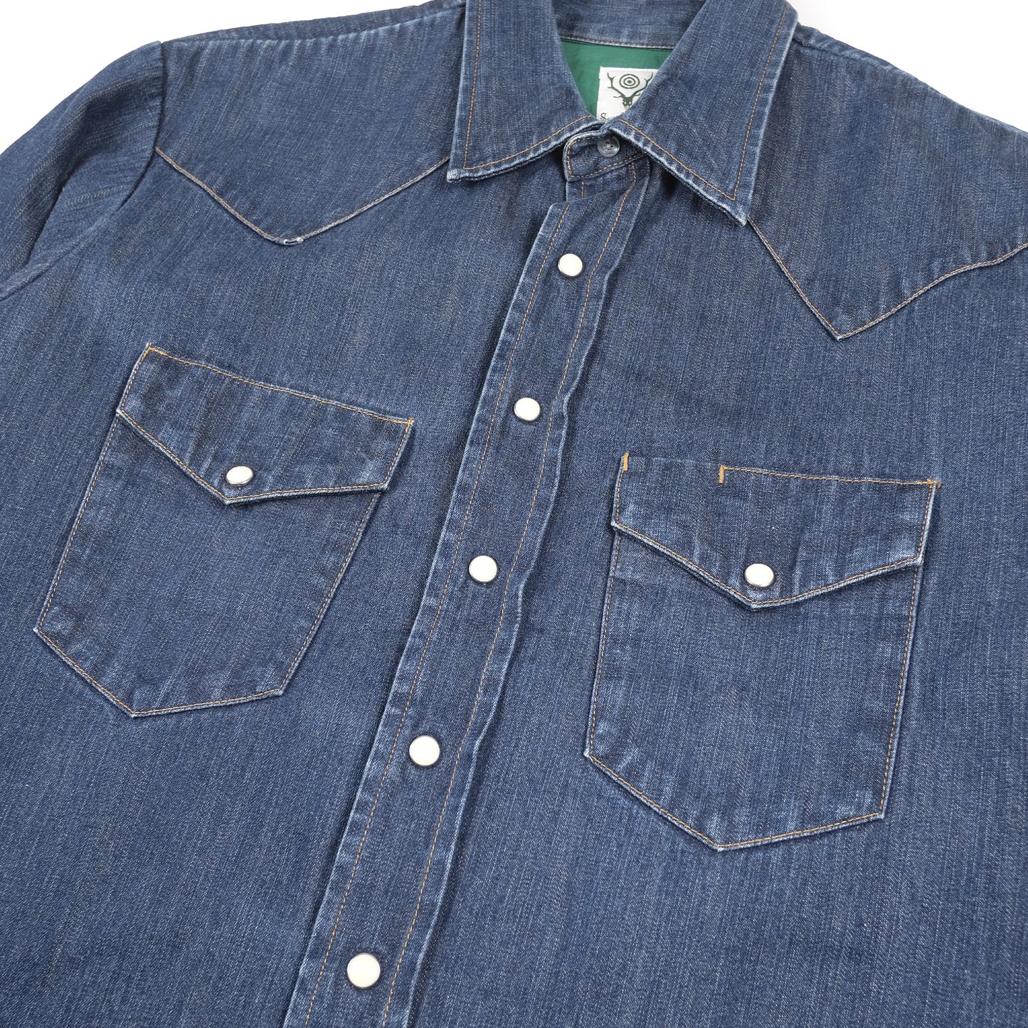 South2 West8 Denim Down Shirt Jacket