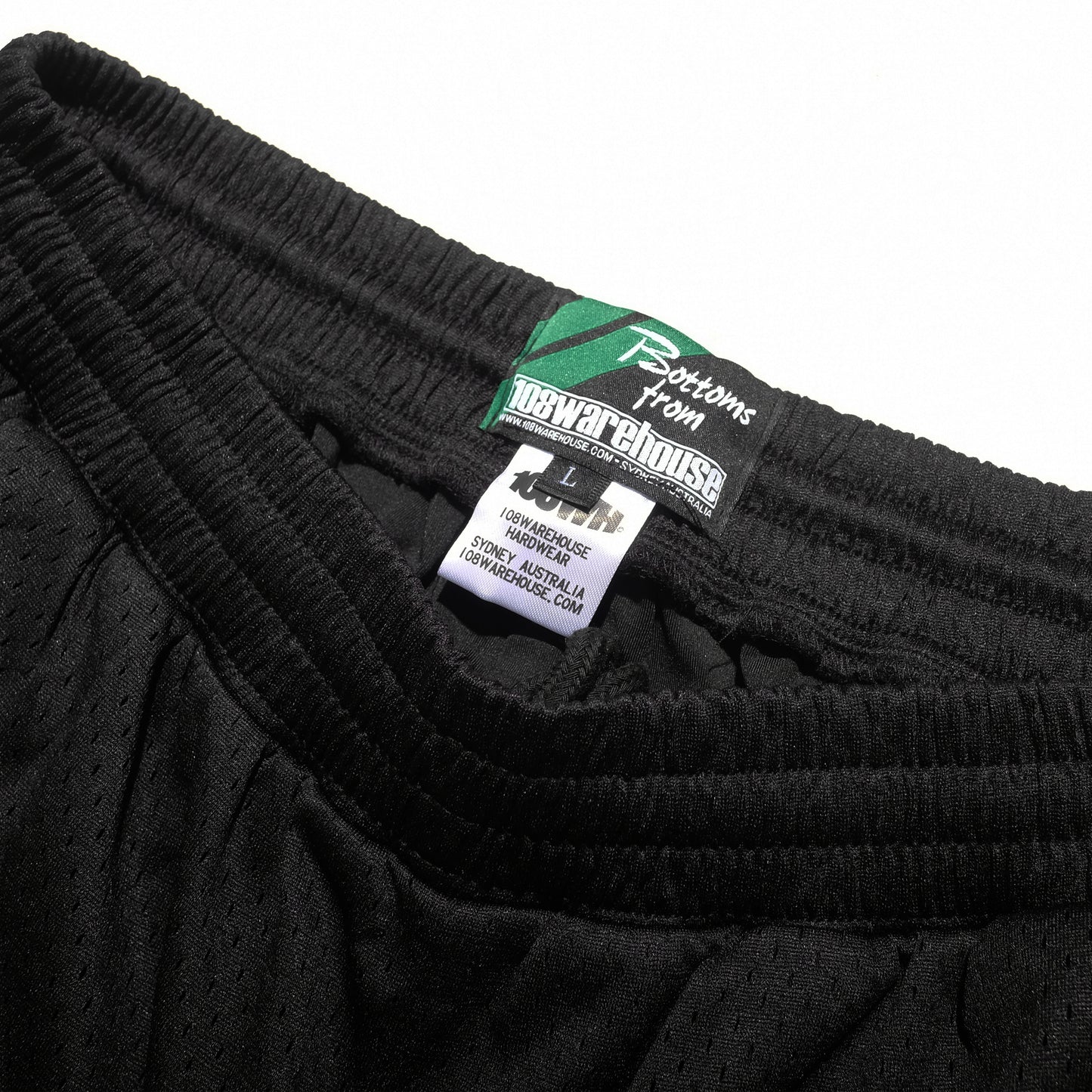 108WAREHOUSE - EHOUSE Mesh Shorts - Black / Grey