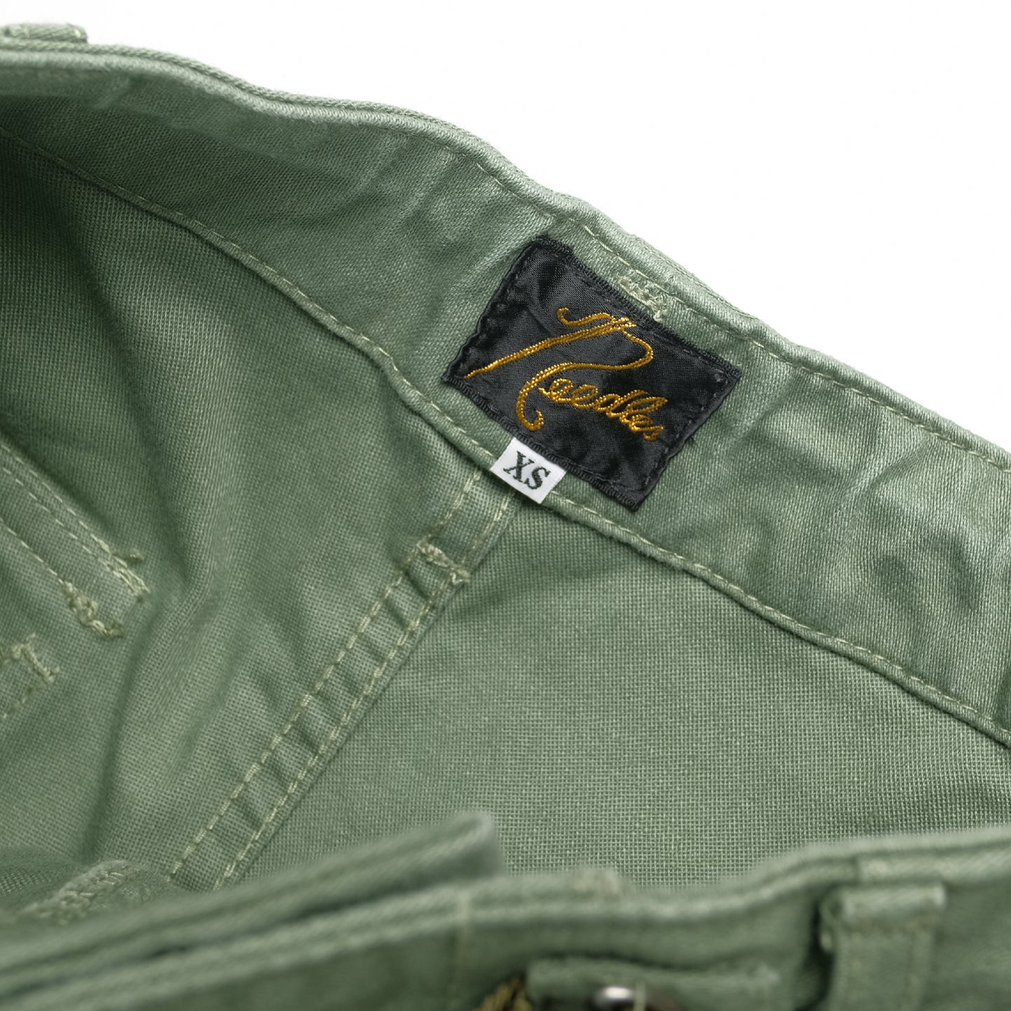 Needles Khaki Fatigue Trousers