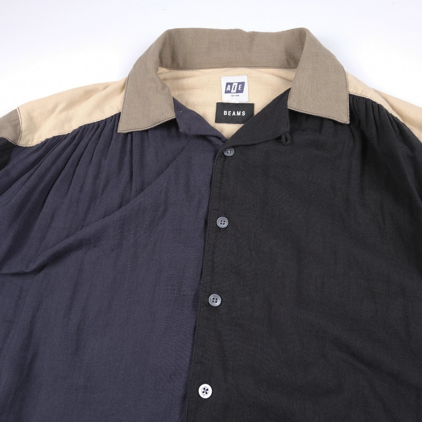 AiE "Arts in Education" x Beams Contrasted Painter Shirt