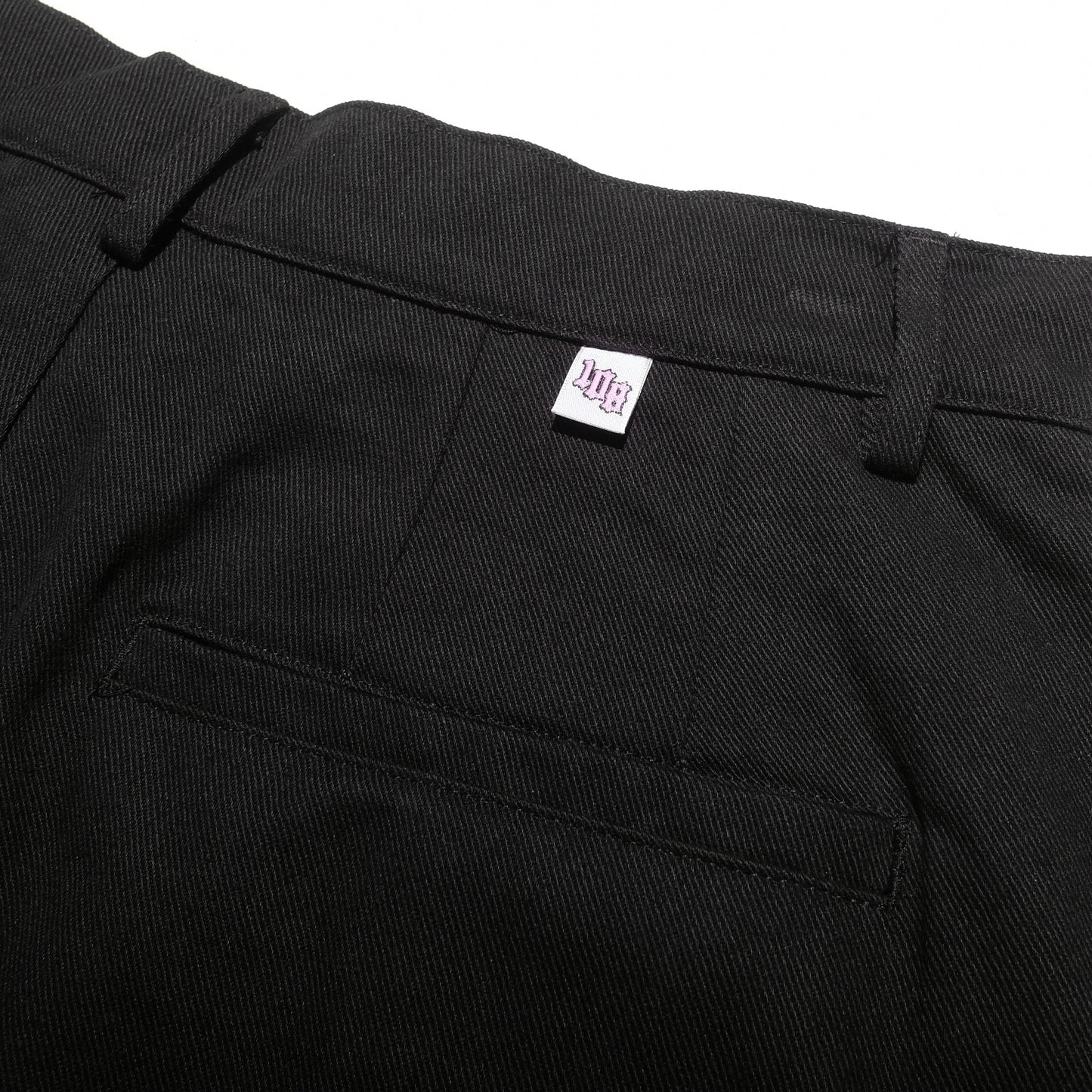 108WAREHOUSE - Big Twill Shorts - Black