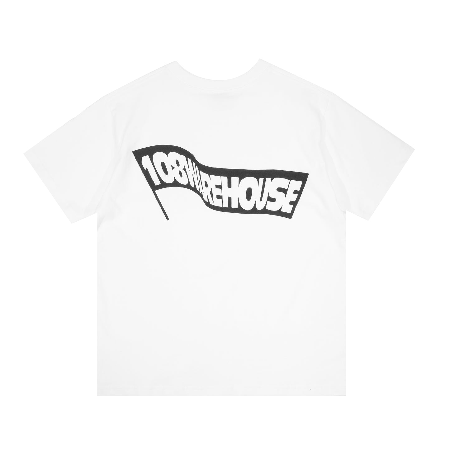 108Warehouse - Flag T-Shirt (White)