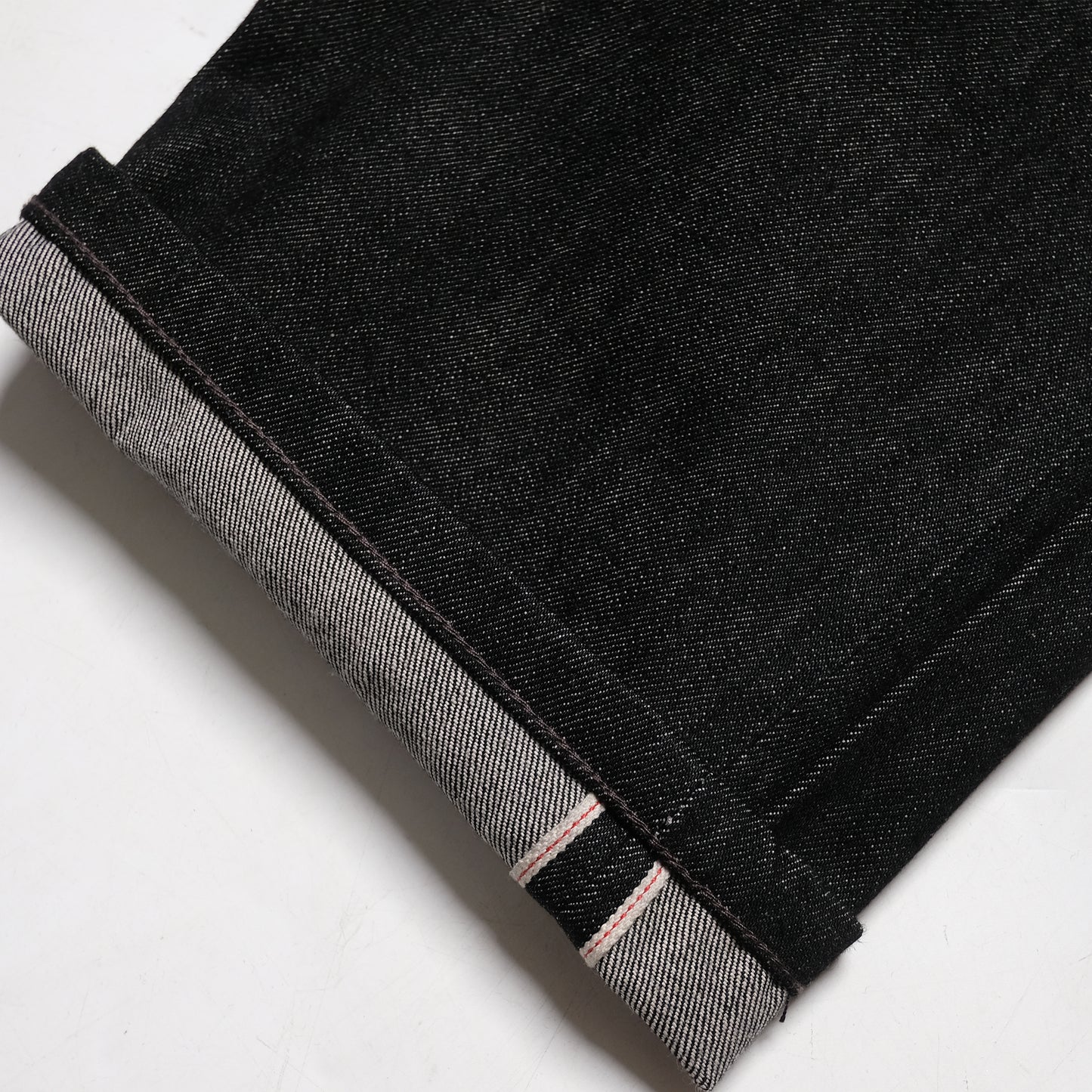 108WAREHOUSE - Baggy Selvedge Denim - Black