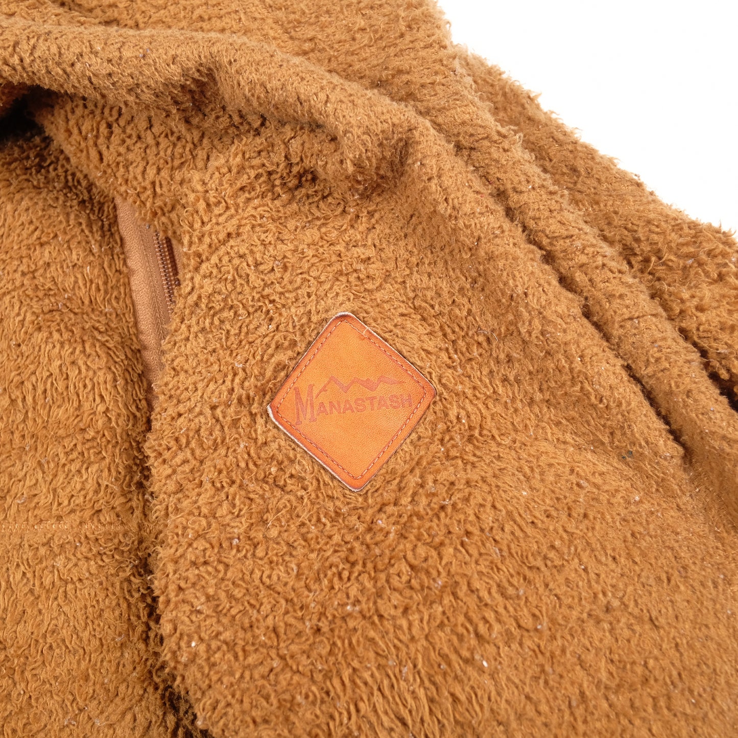 Manastash Burnt Orange Fleece Jacket