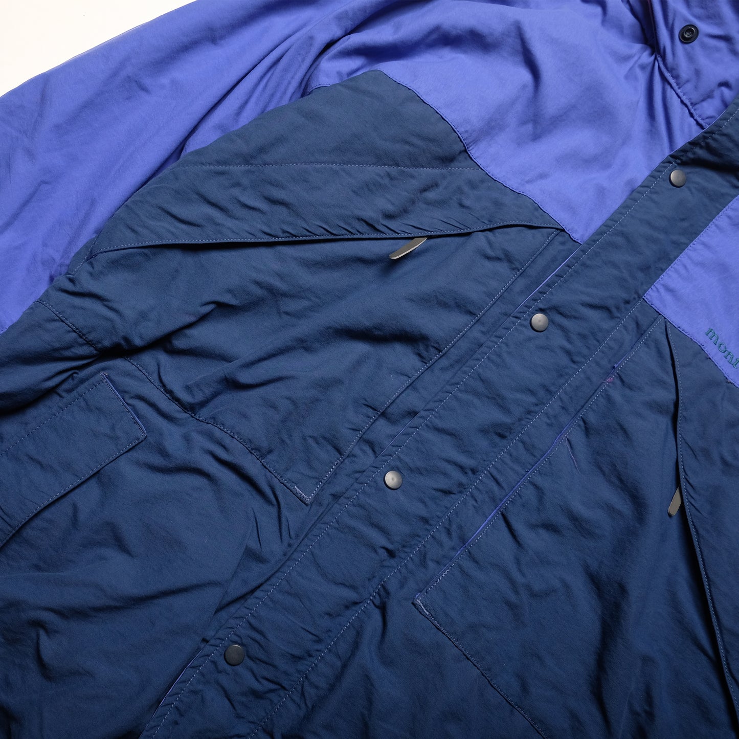 Montbell 2-Tone Blue Mountain Parka - 90s