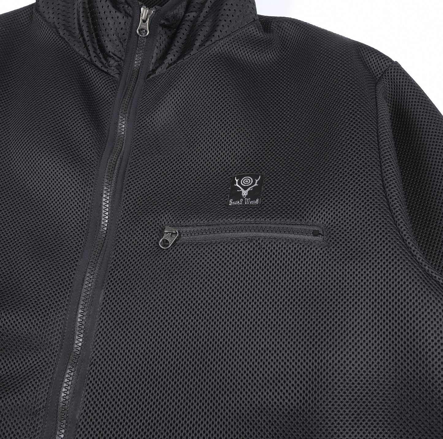 South2 West8 Mesh Black Jacket