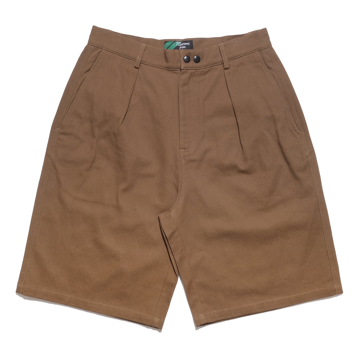 108WAREHOUSE - Big Twill Shorts - Coffee