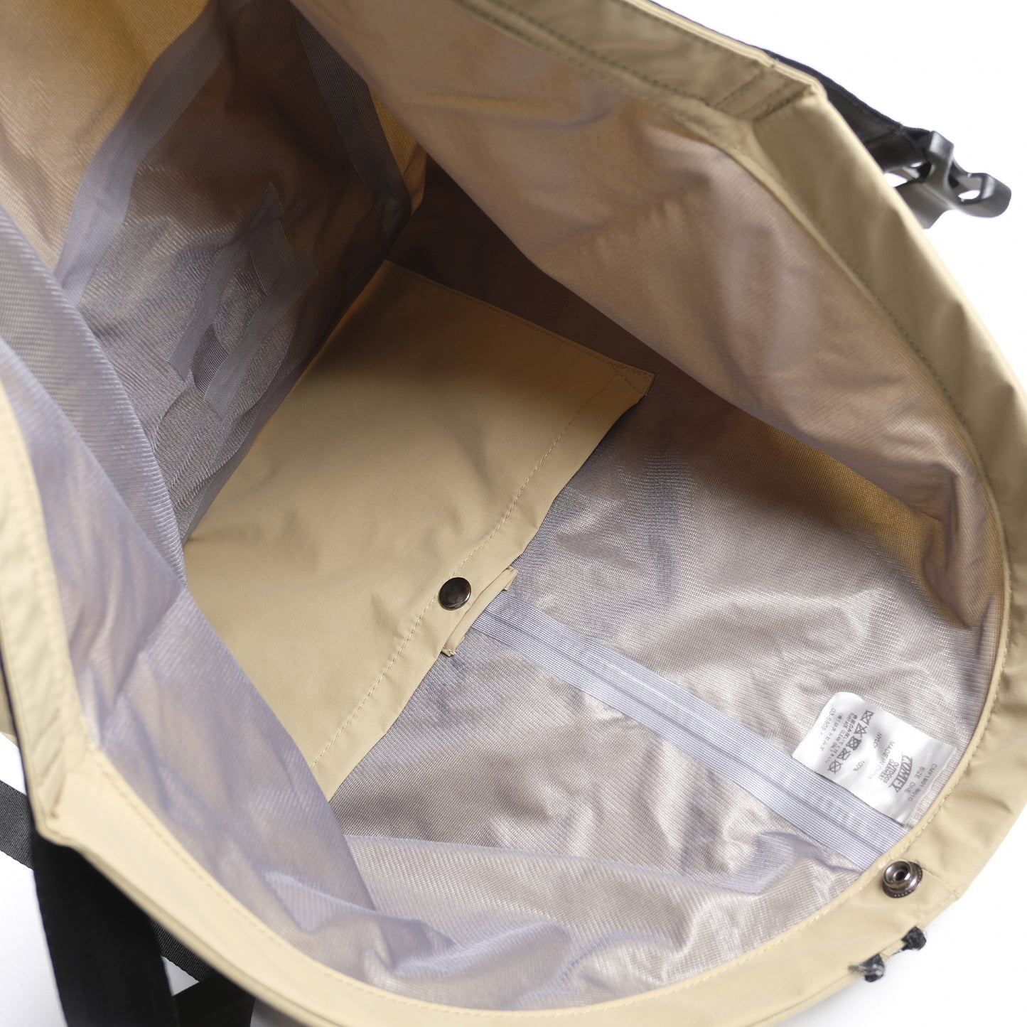 Comfy Outdoor Garment Beige Roll Bag