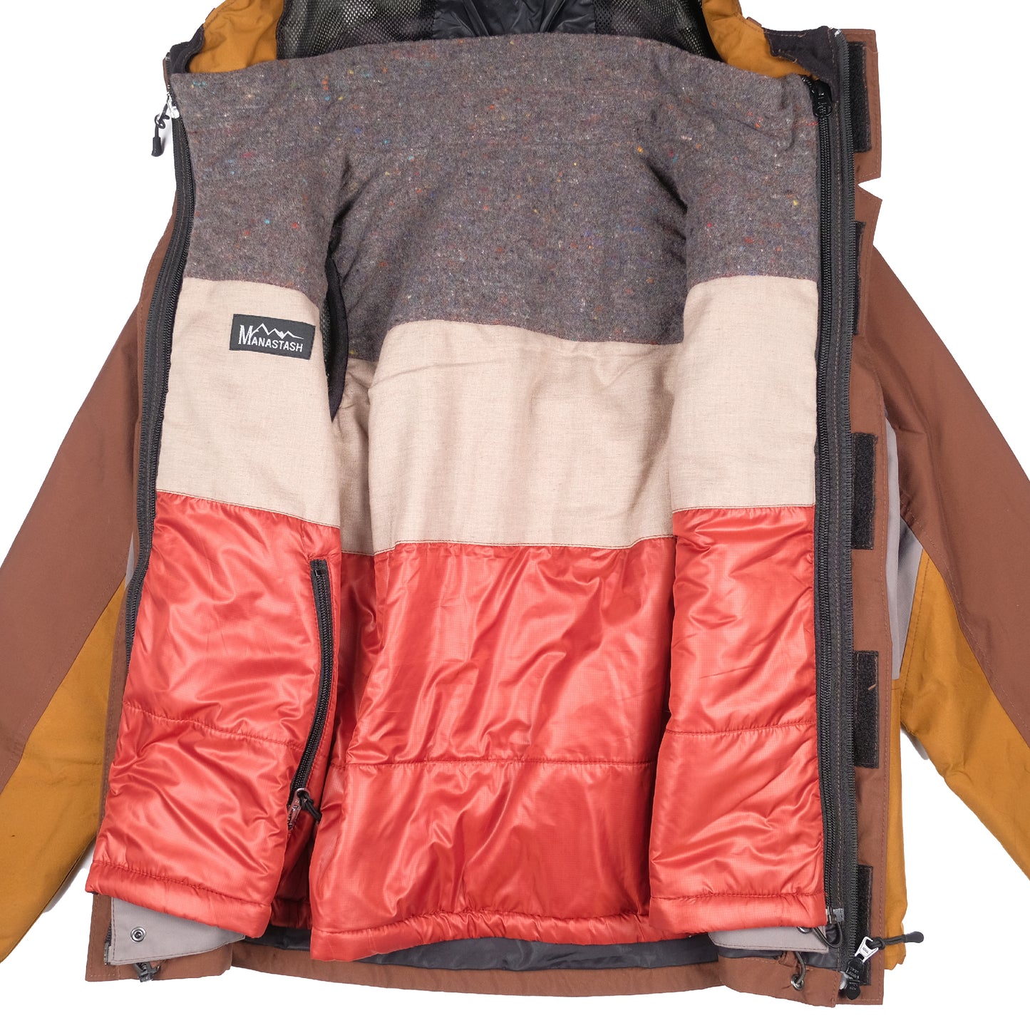 Manastash 2 in 1 Vest/Jacket Convertible Parka