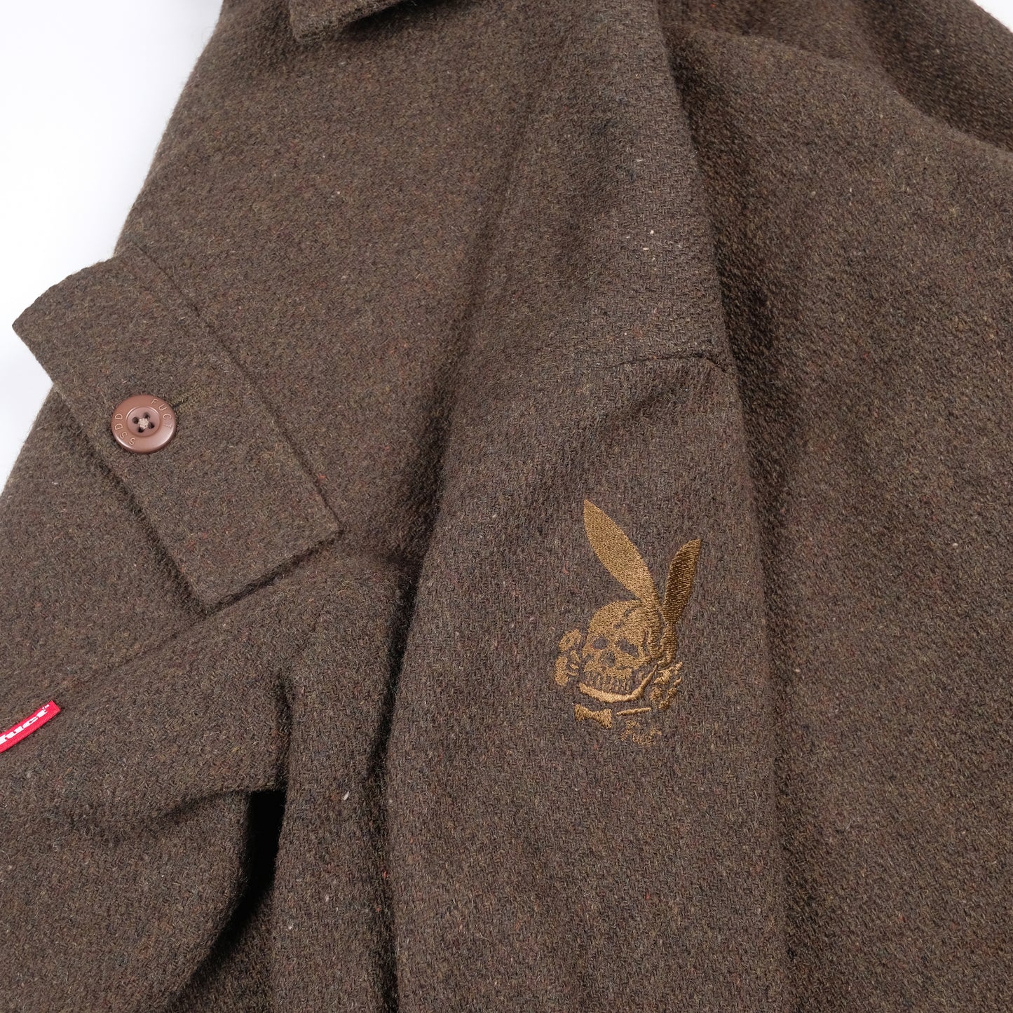 FUCT SSDD Brown Wool Coveralls