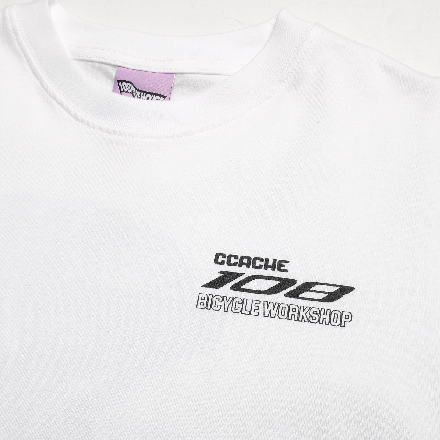 108WAREHOUSE x CCACHE - Workshop T-Shirt White
