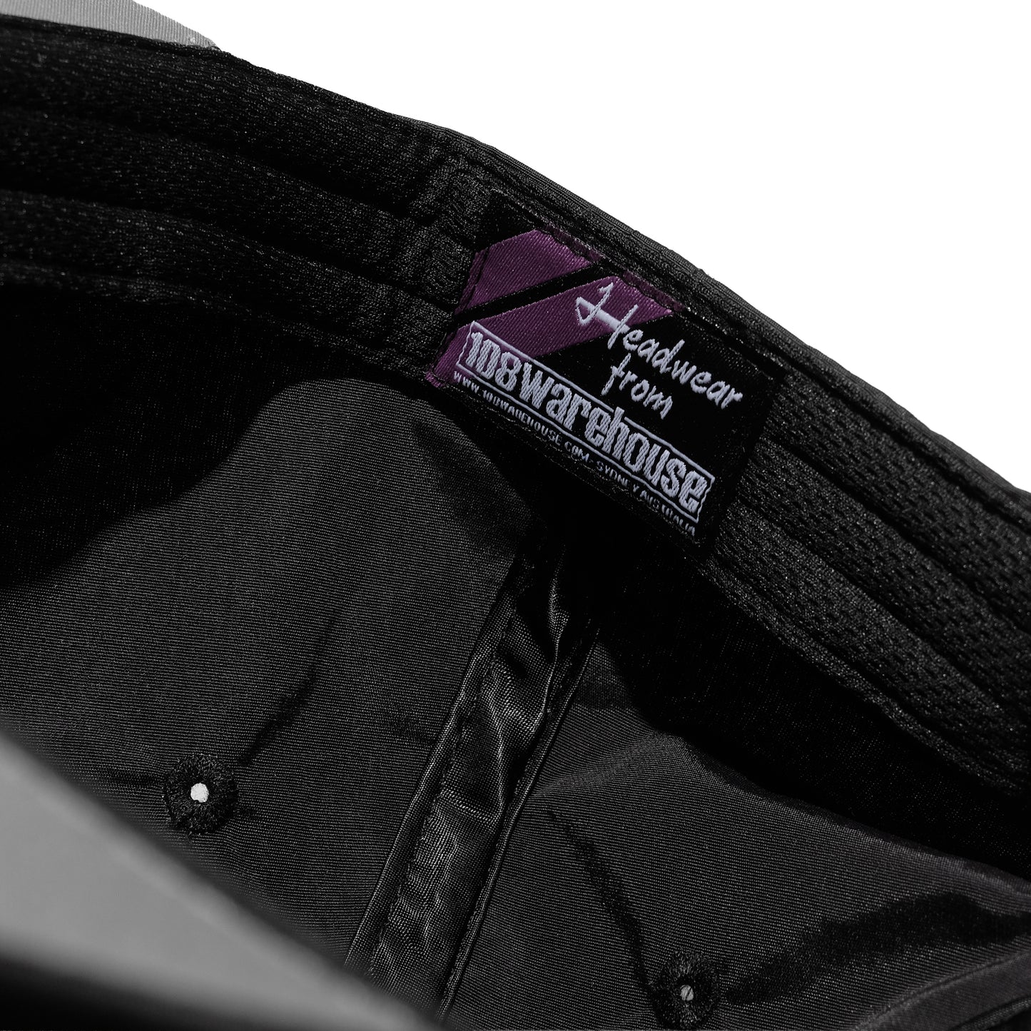 108WAREHOUSE - Relaxed 6 Panel Cap - Black