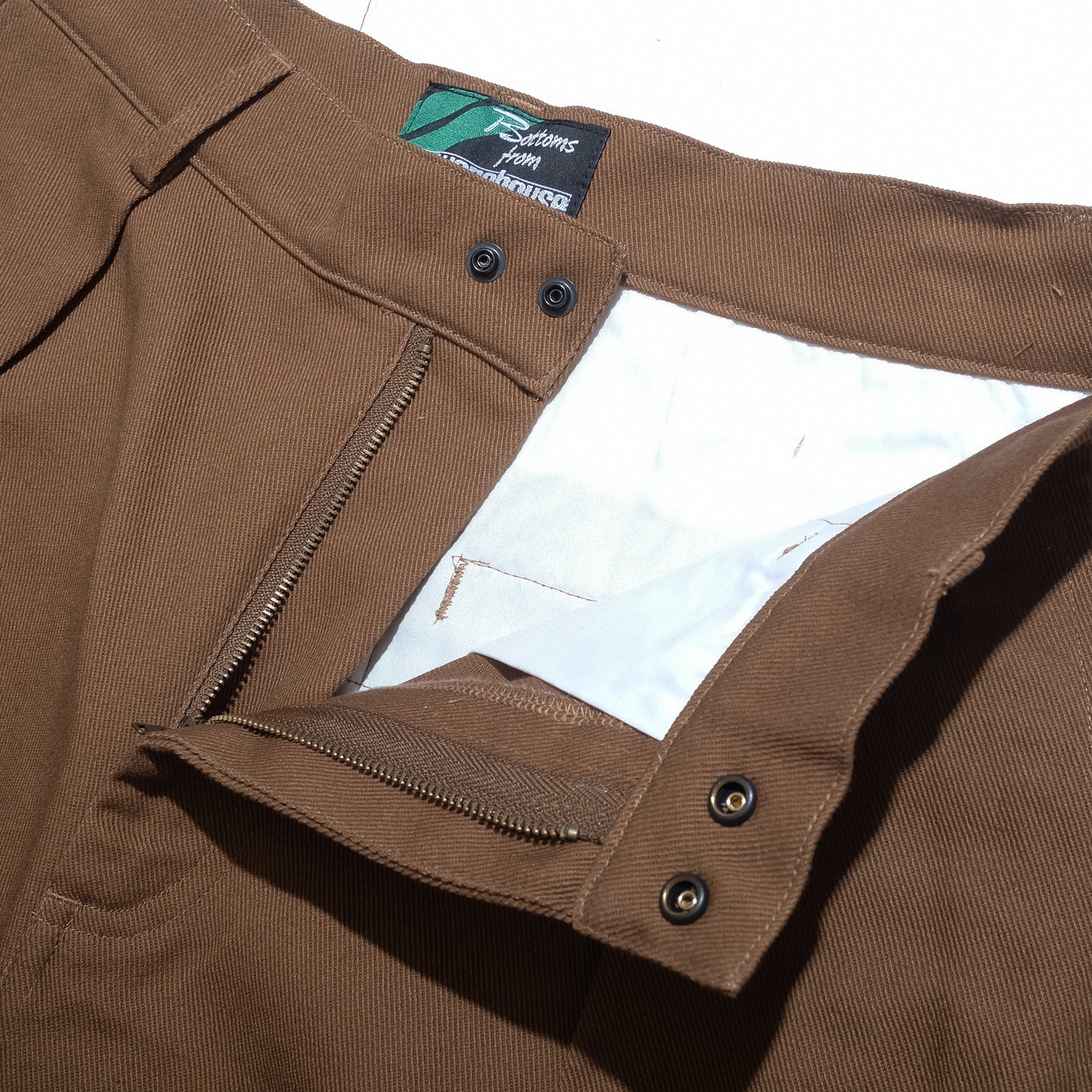 108WAREHOUSE - Big Twill Shorts - Coffee