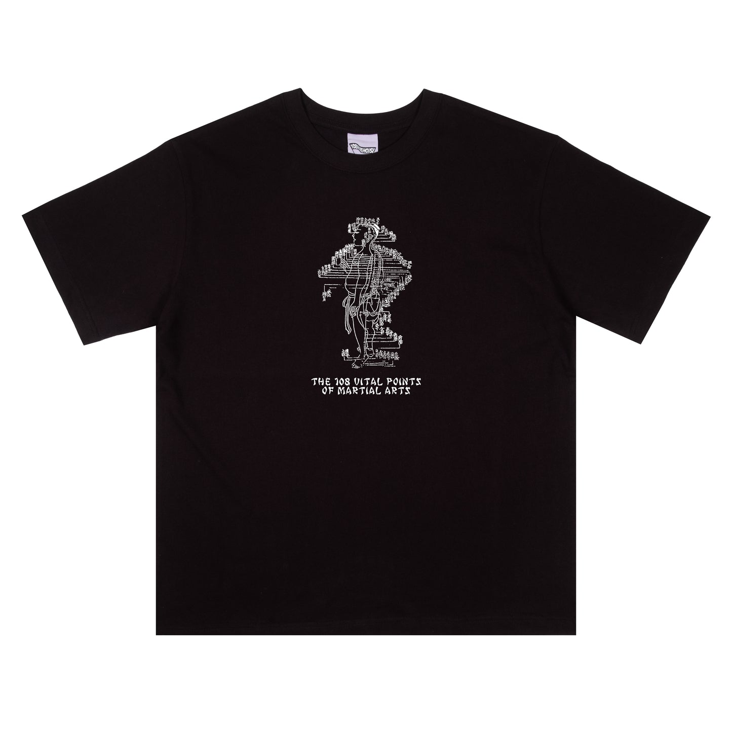 108WAREHOUSE - Martial Arts T-Shirt (Black)