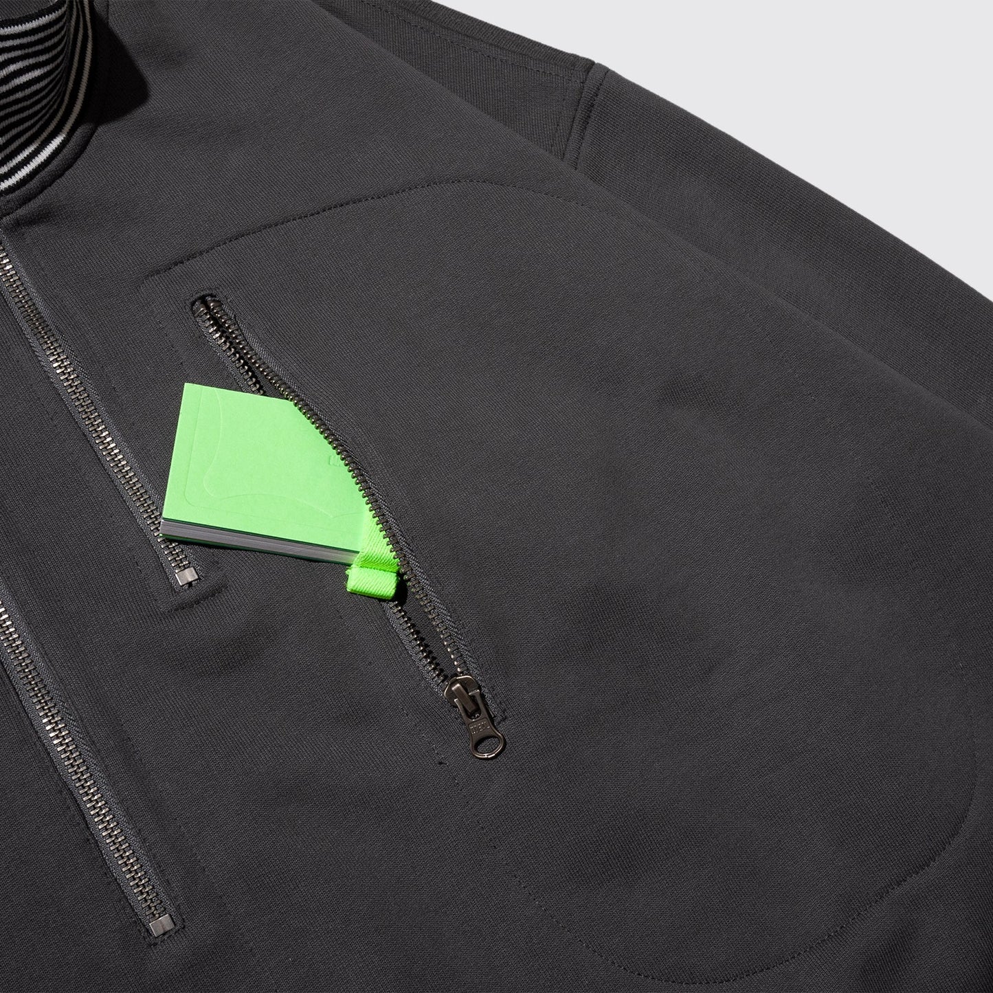 DeMarcoLab - III.Zip Pullover - Charcoal