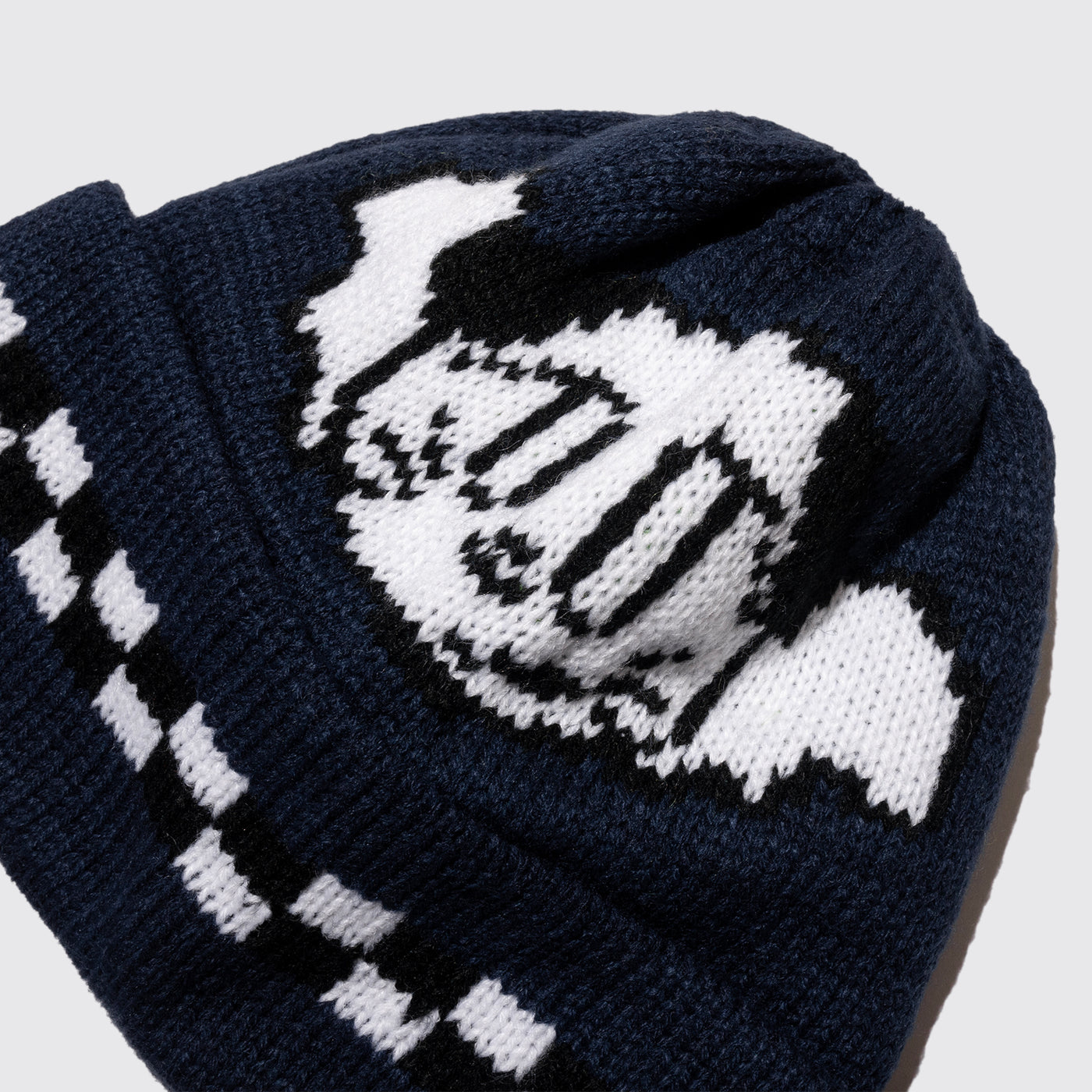 DeMarcoLab - I Miss You Doggie Beanie - Navy