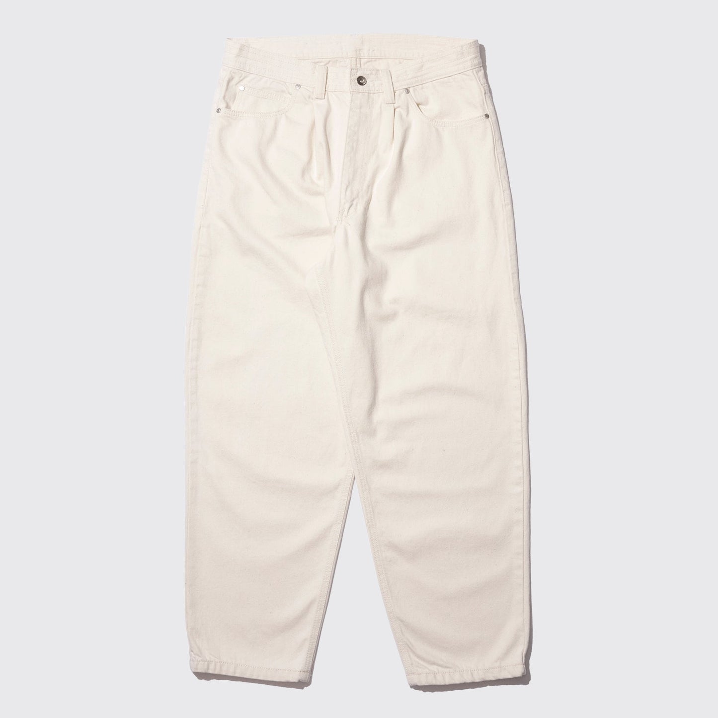 DeMarcoLab - Silver Dub O/D Denim Jeans - Ivory