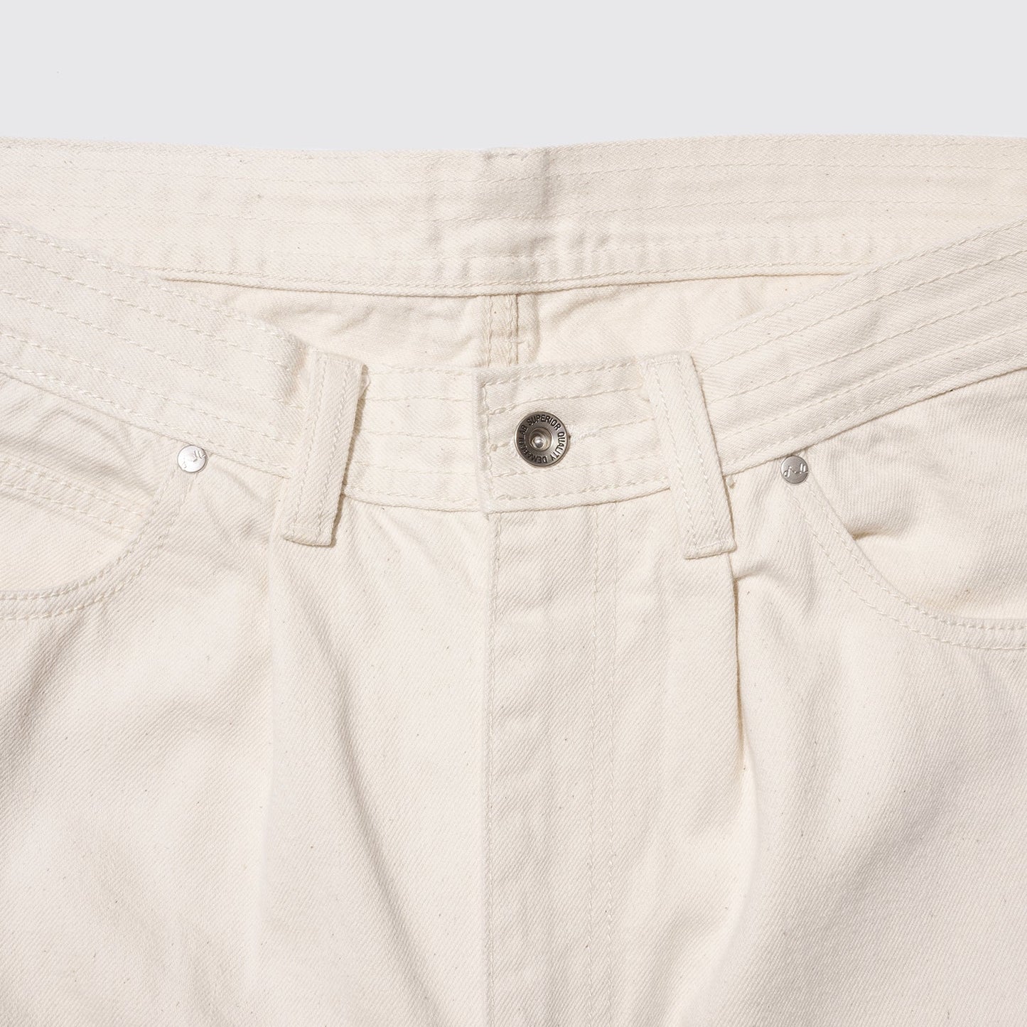 DeMarcoLab - Silver Dub O/D Denim Jeans - Ivory